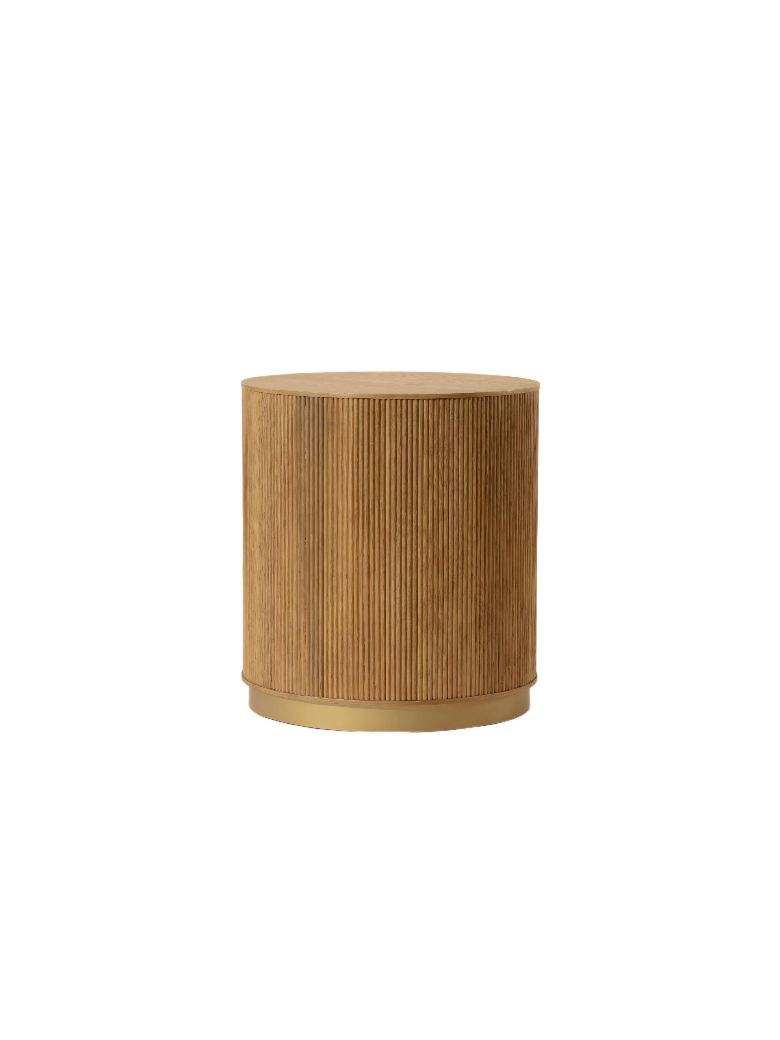 Kalla Oak Side Table
