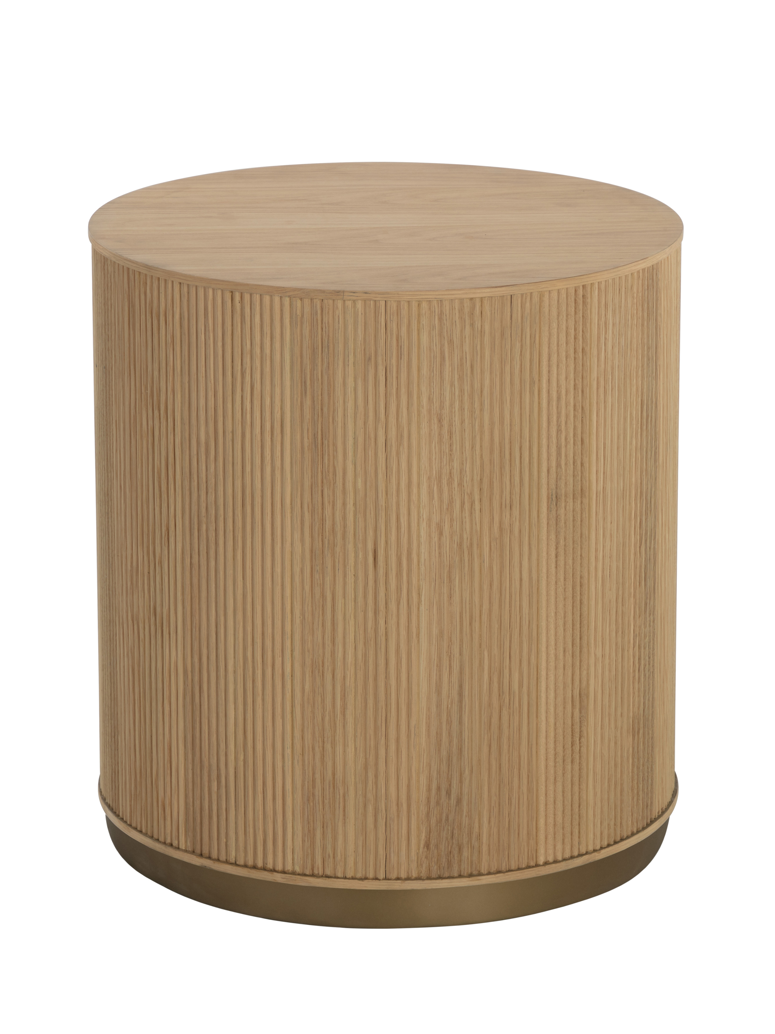 Kalla Oak Side Table hover image
