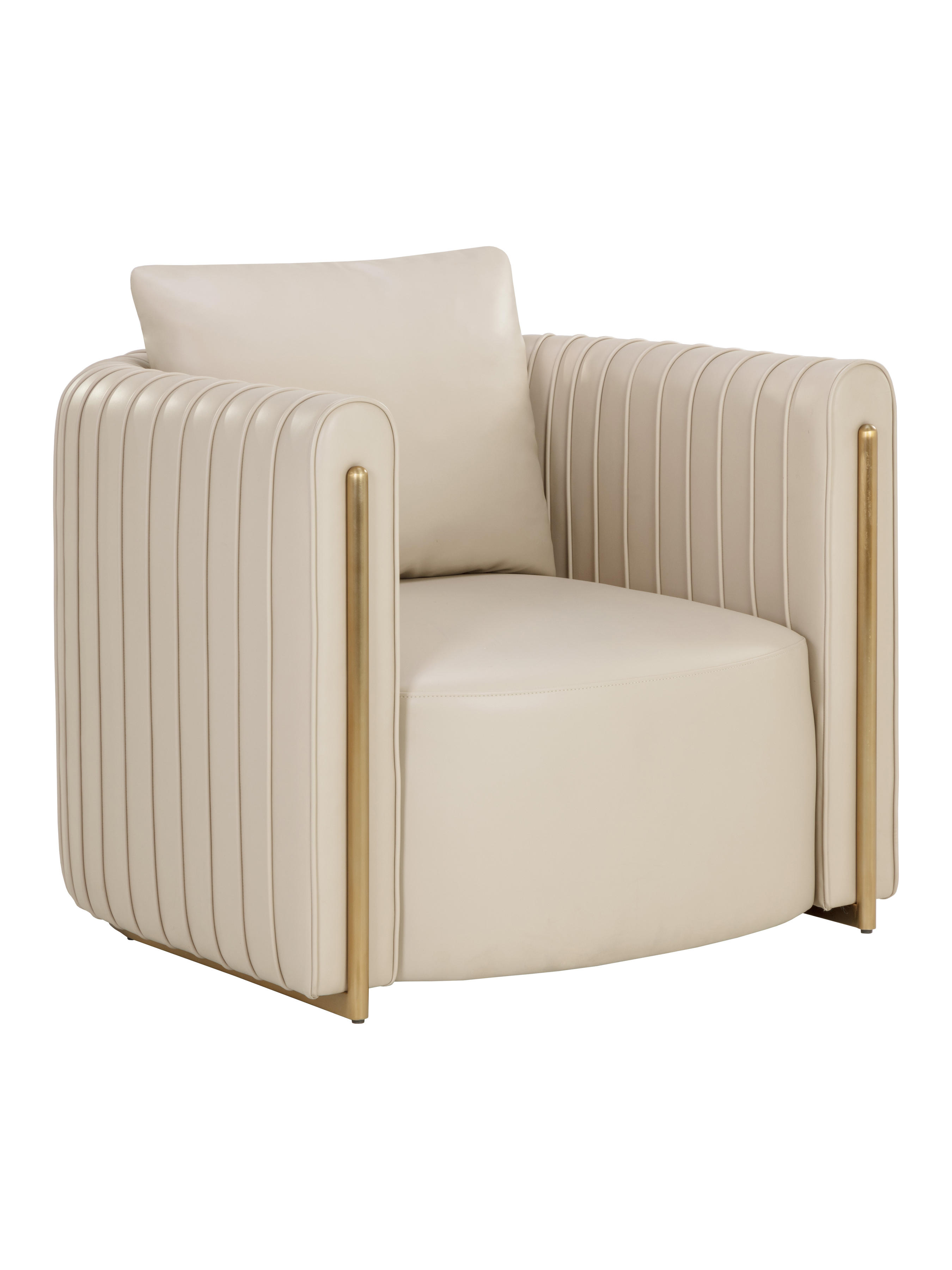 Alix Lounge Chair Beige