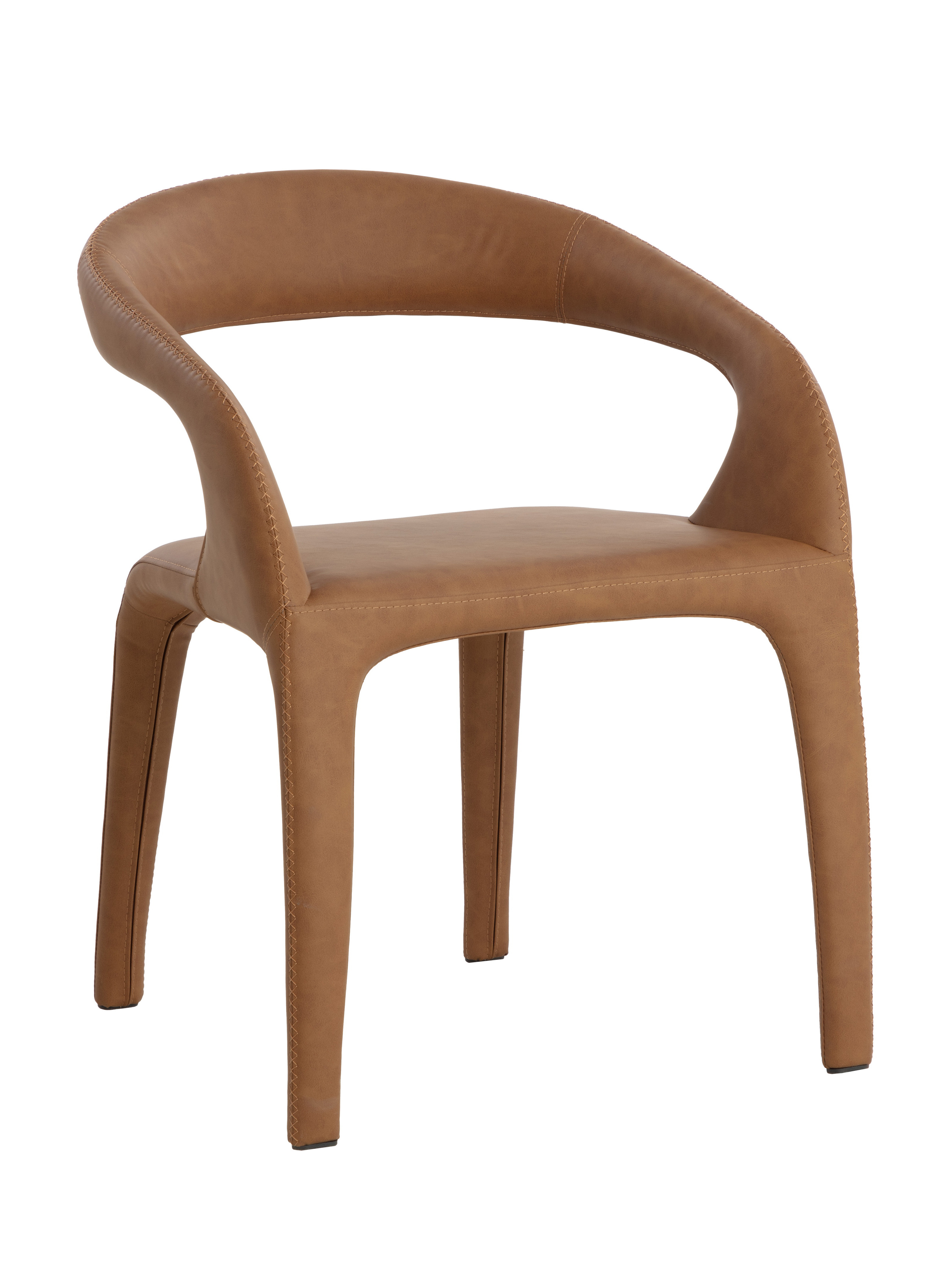 Atika Dining Armchair Cognac