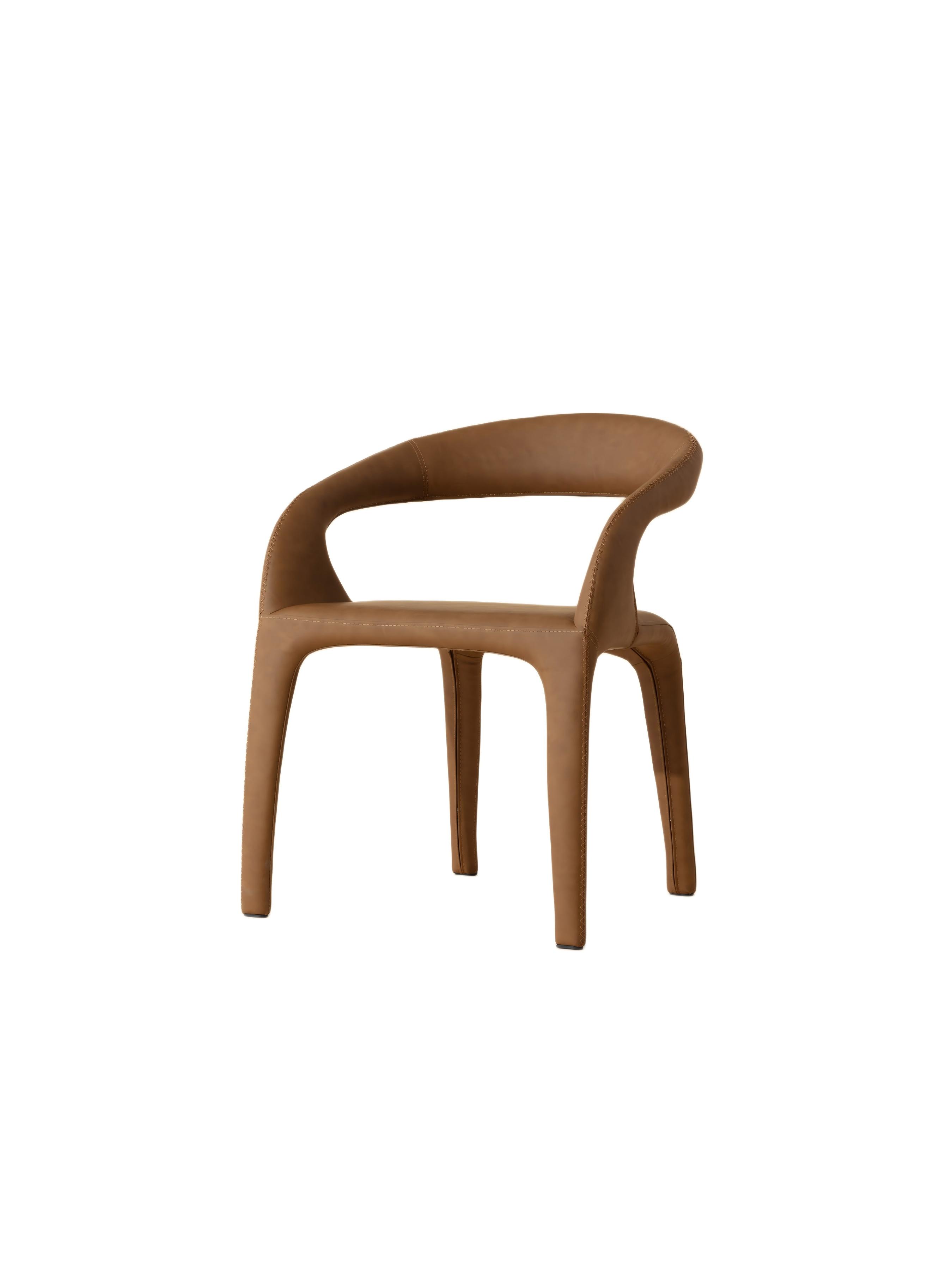 Atika Dining Armchair Cognac hover image