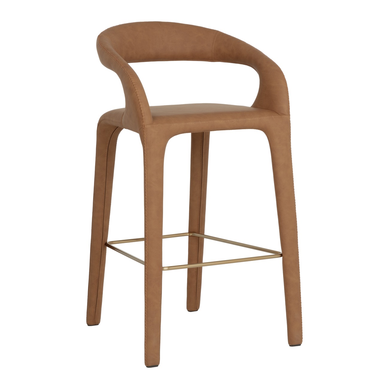 Atika Barstool Cognac