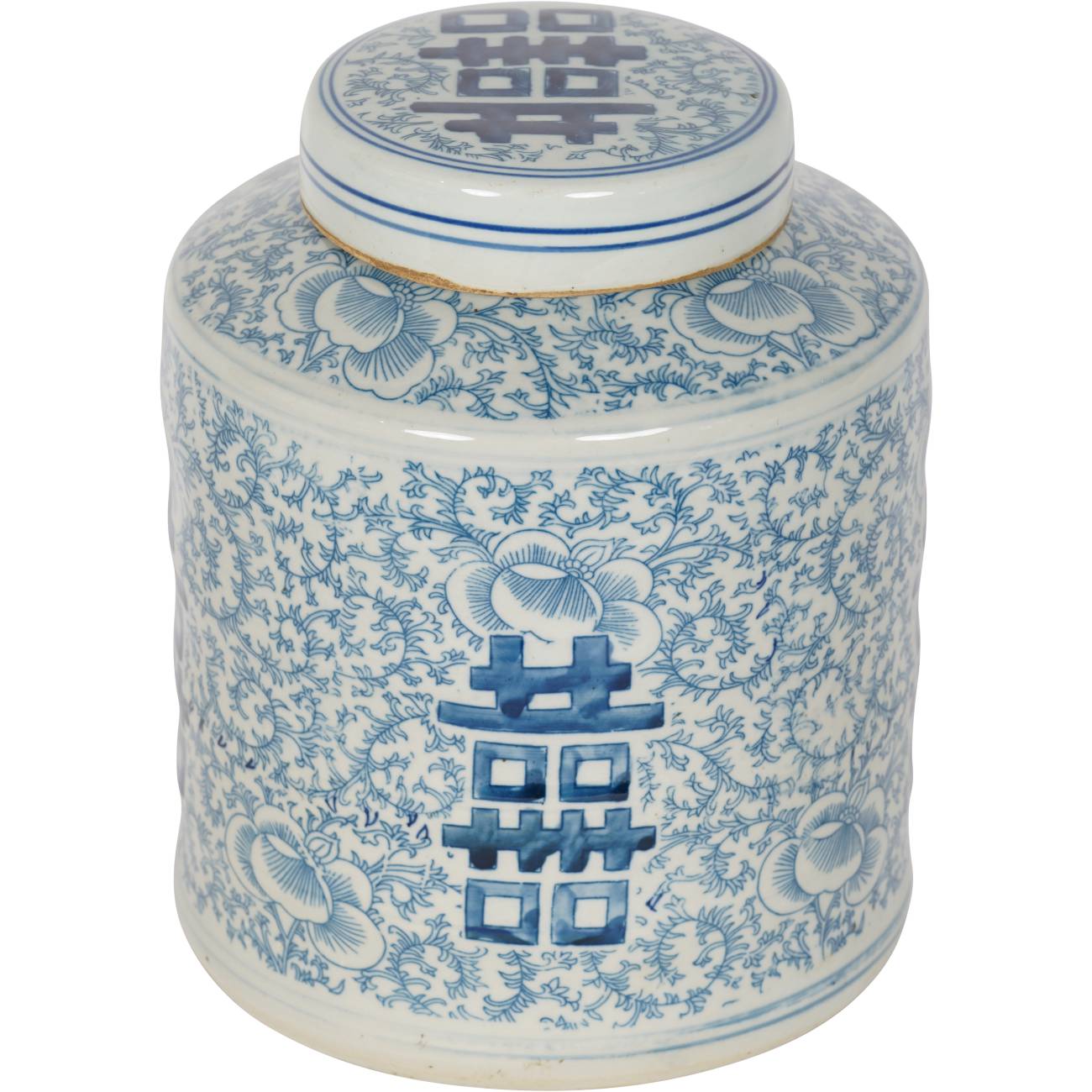 Blue and White Porcelain Jar The Libra Company