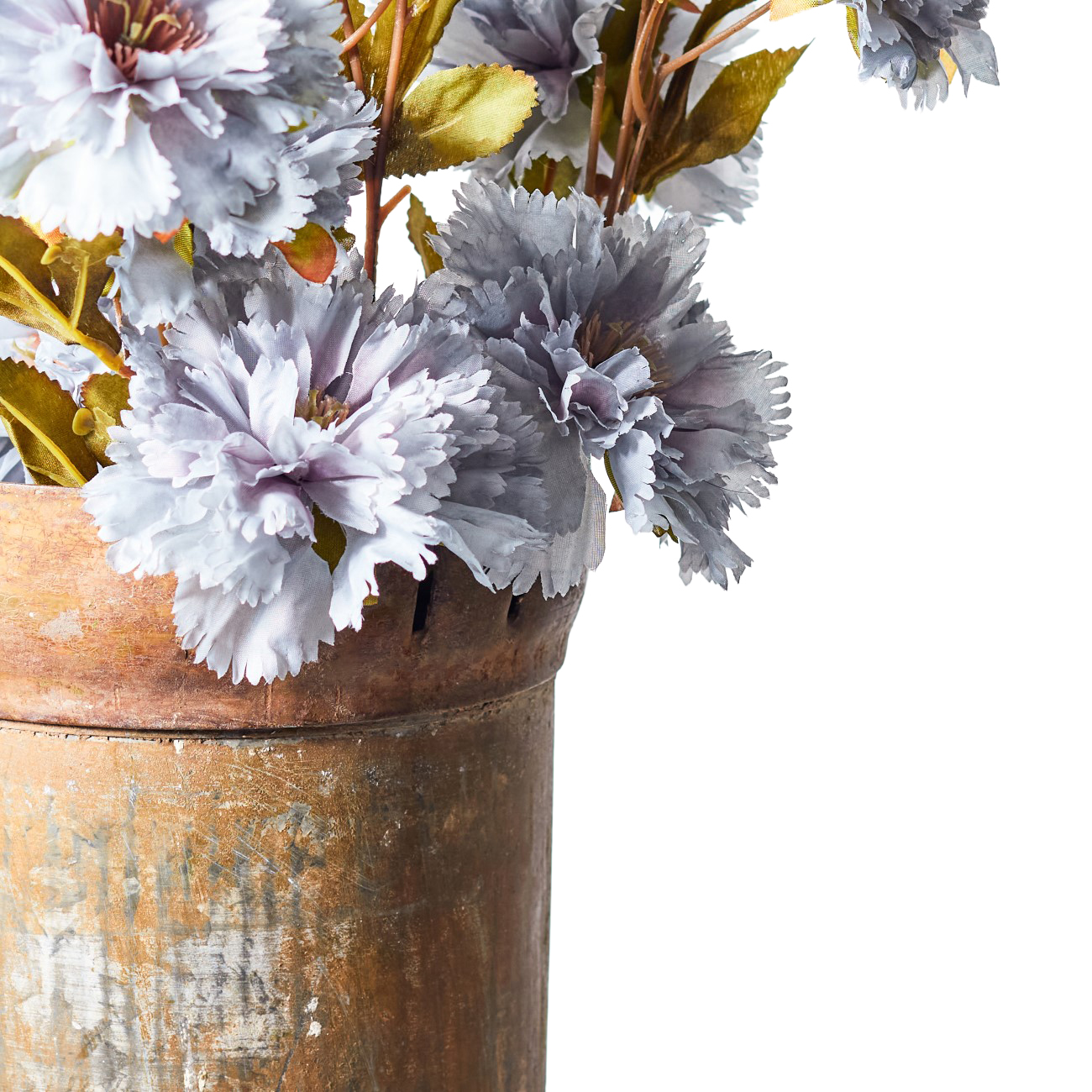 Faux Stem Frilly Poppy Blue thumbnail