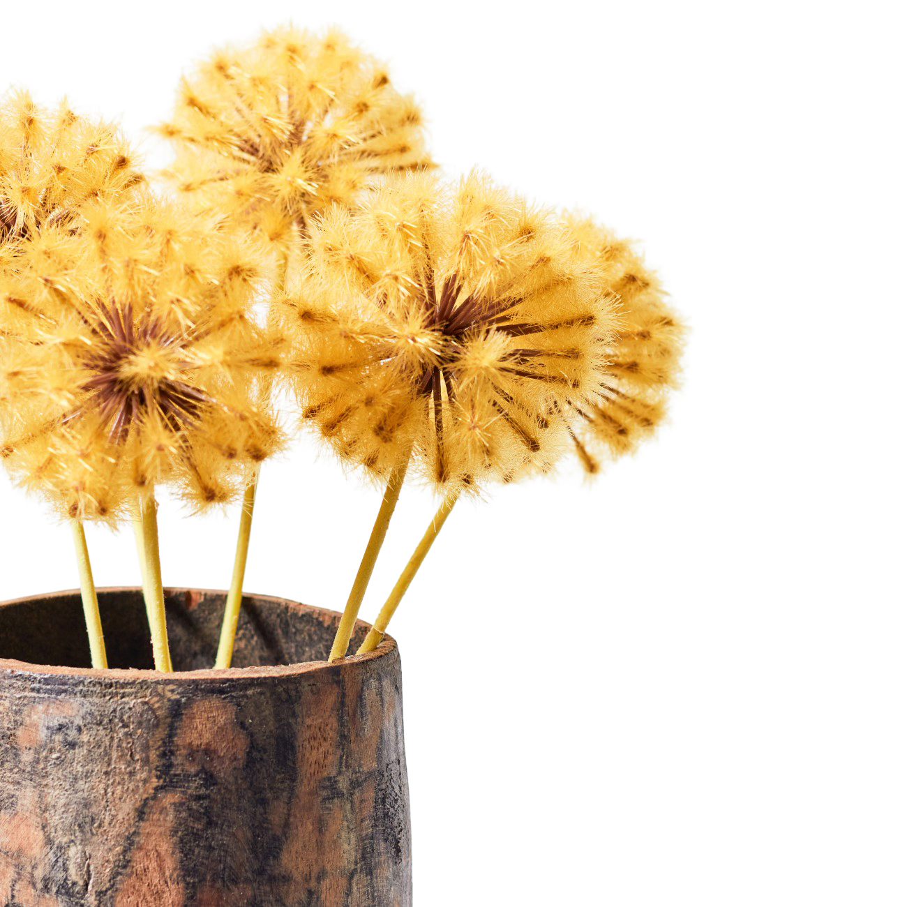 Faux Stem Dandelion Mustard thumbnail