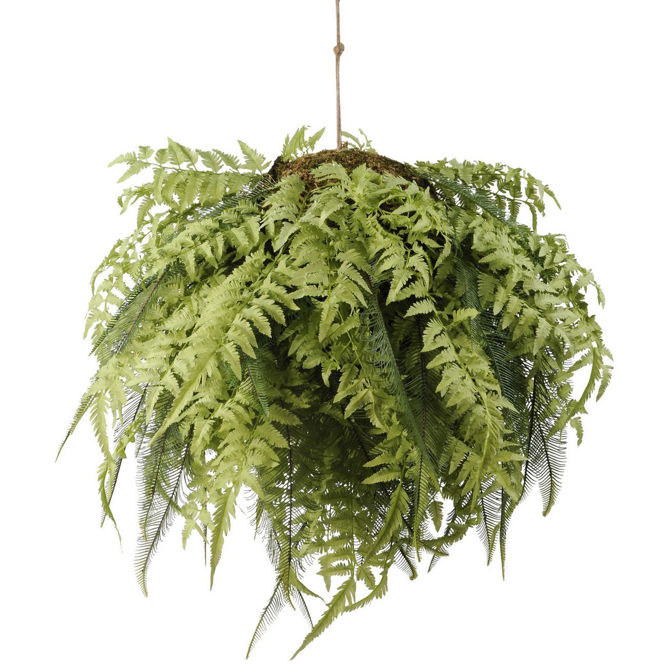 Faux Fern Hanging Ball 98cm thumbnail