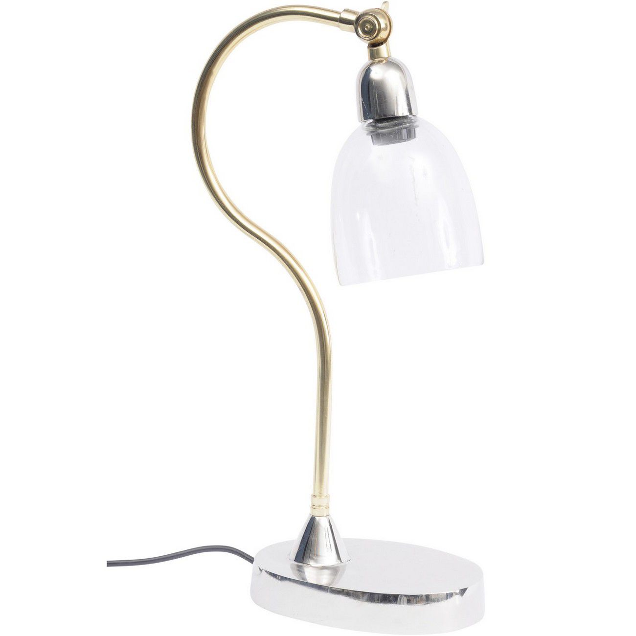 Glass Curved Desk Lamp E27 25W Glass Curved Desk Lamp E27 25W