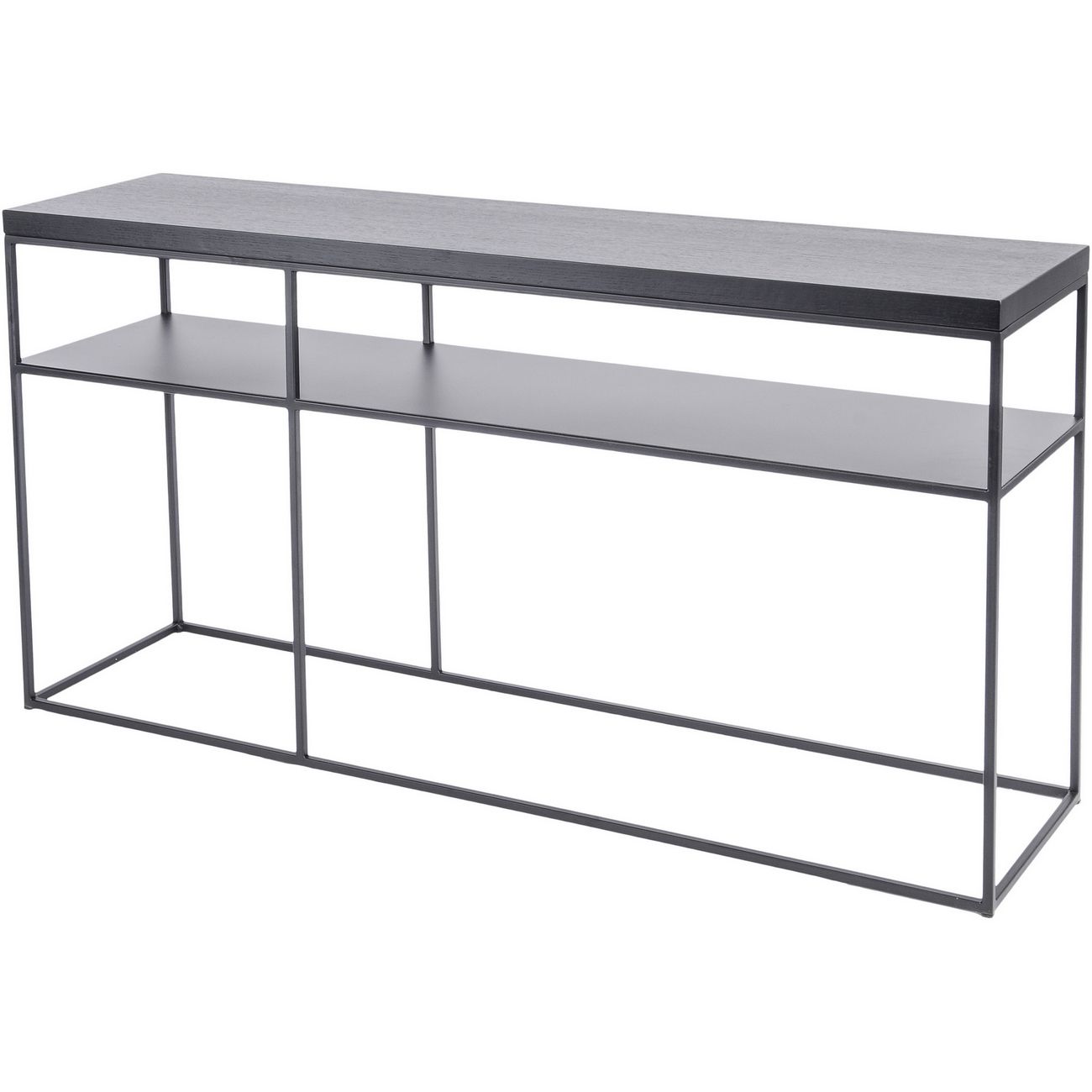 Chancery Black Ash Console Table thumbnail