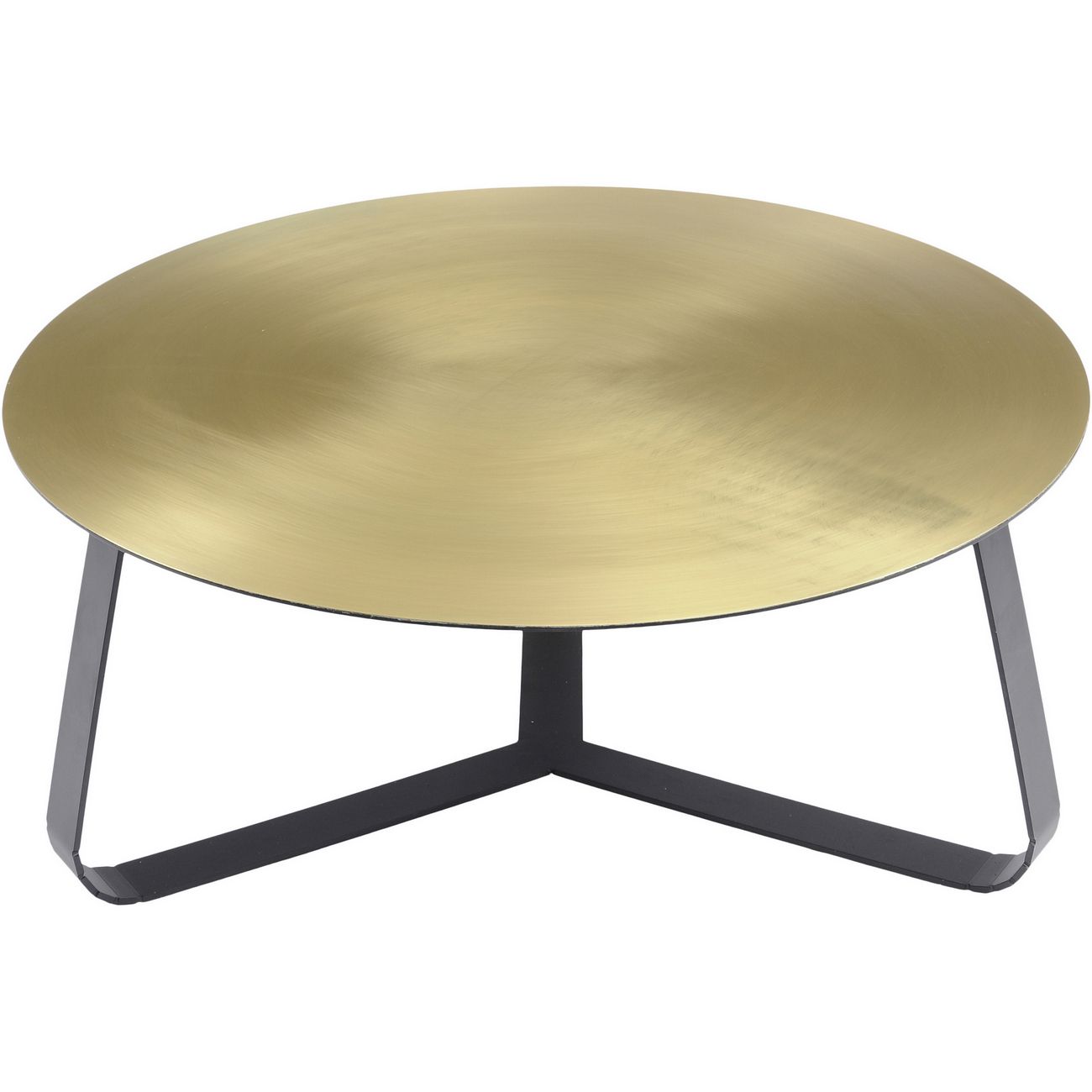 Bloomsbury Shiny Brass Coffee Table Large thumbnail