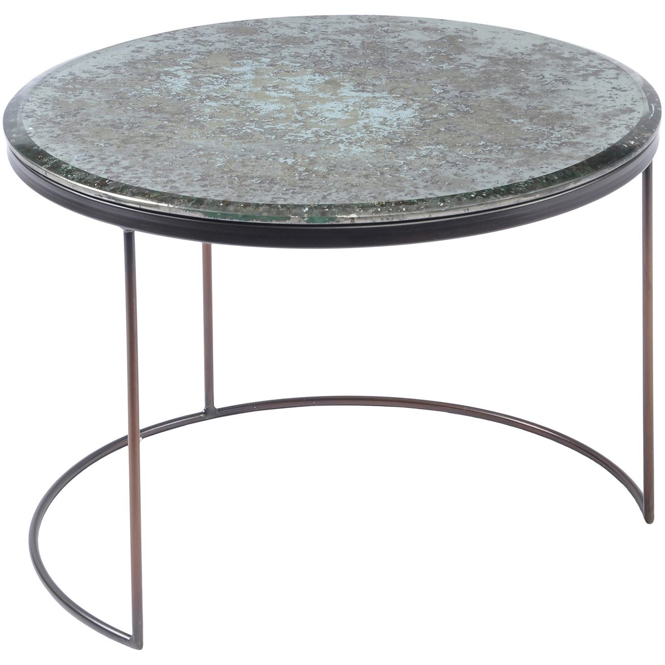 Fitzroy Antique Mirror Coffee Table Small thumbnail