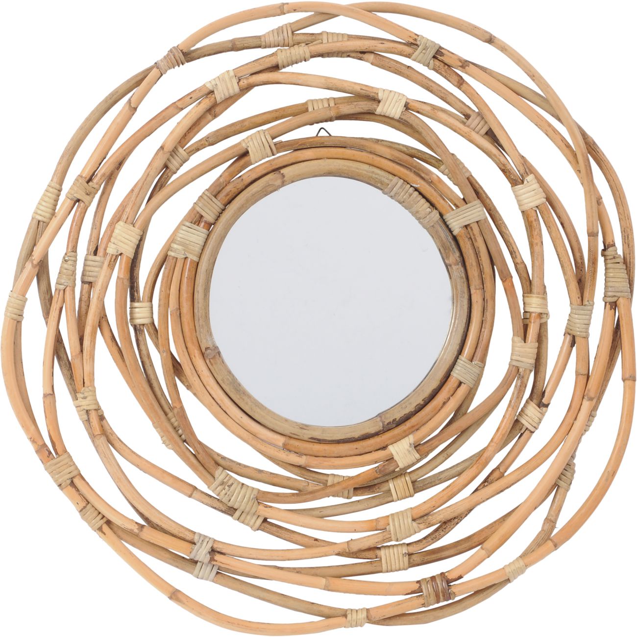 Rattan Mirror