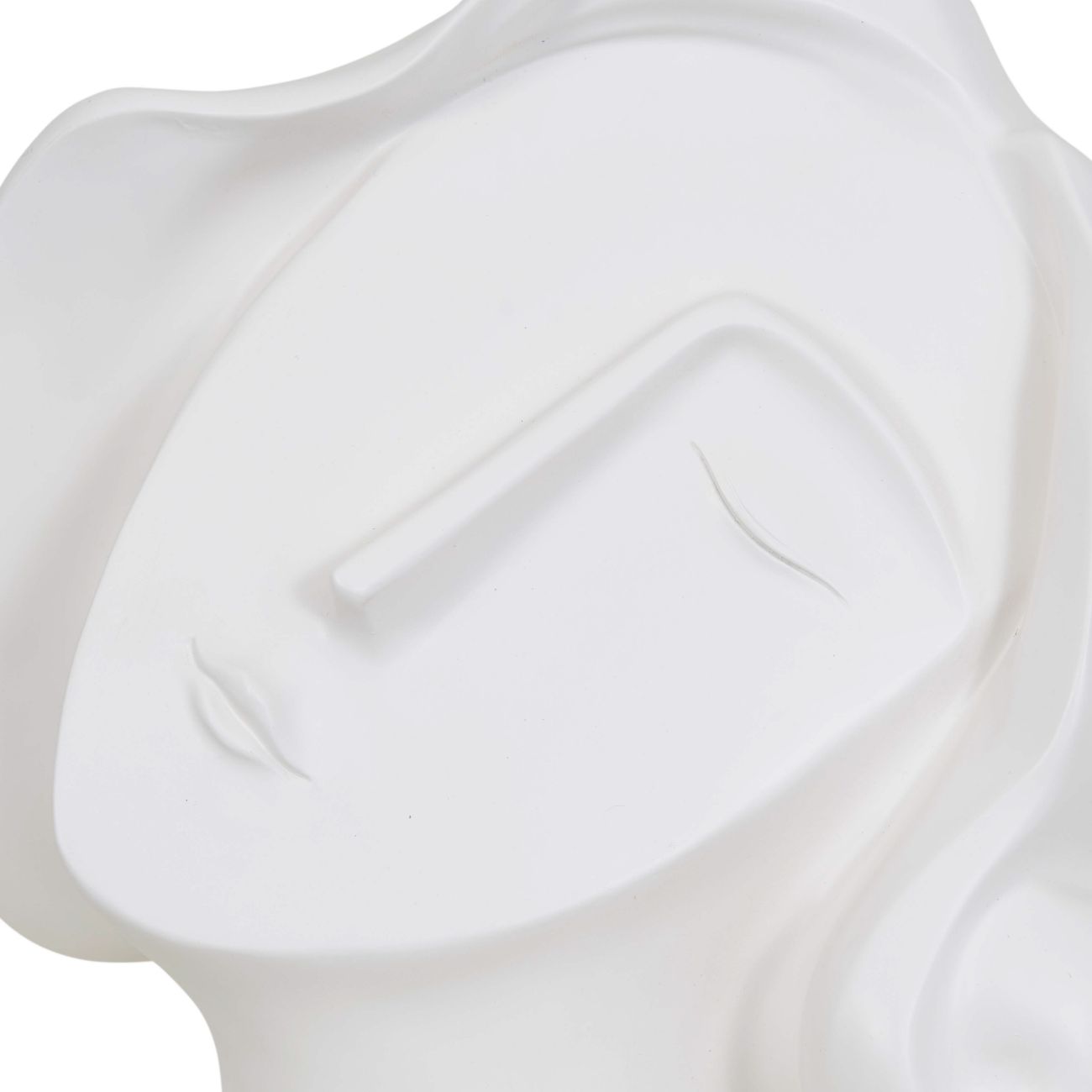 Abstract Lady Face Sculpture Libra