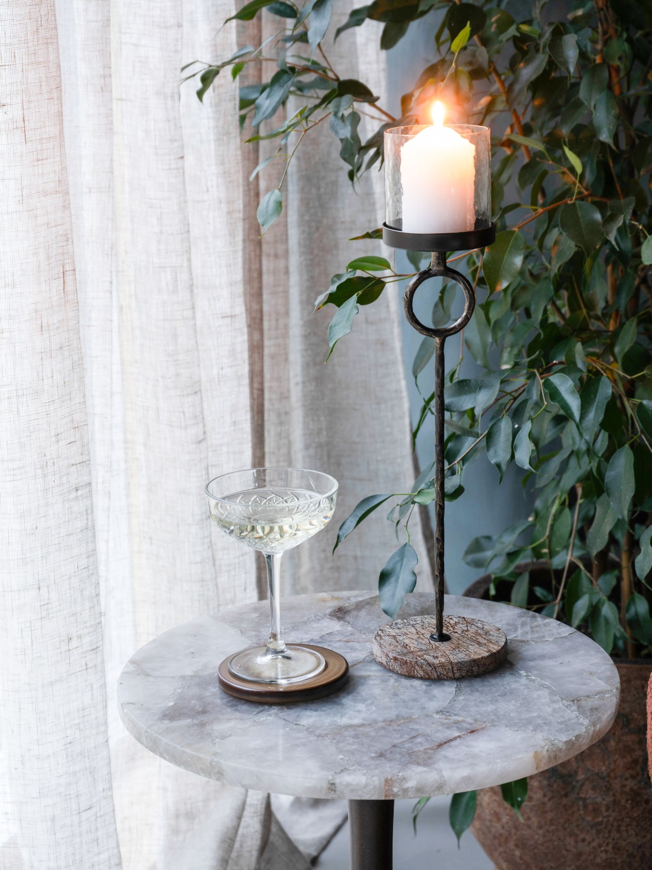 Rutland Table Hurricane Large 45cm hover image