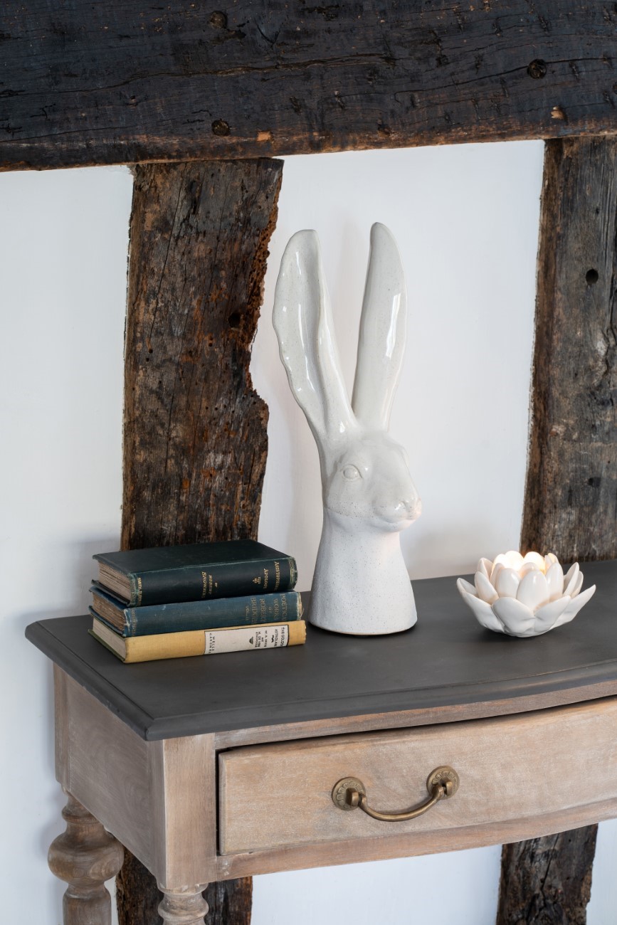 *Laura Ashley Large Hare Head Sculpture hover image