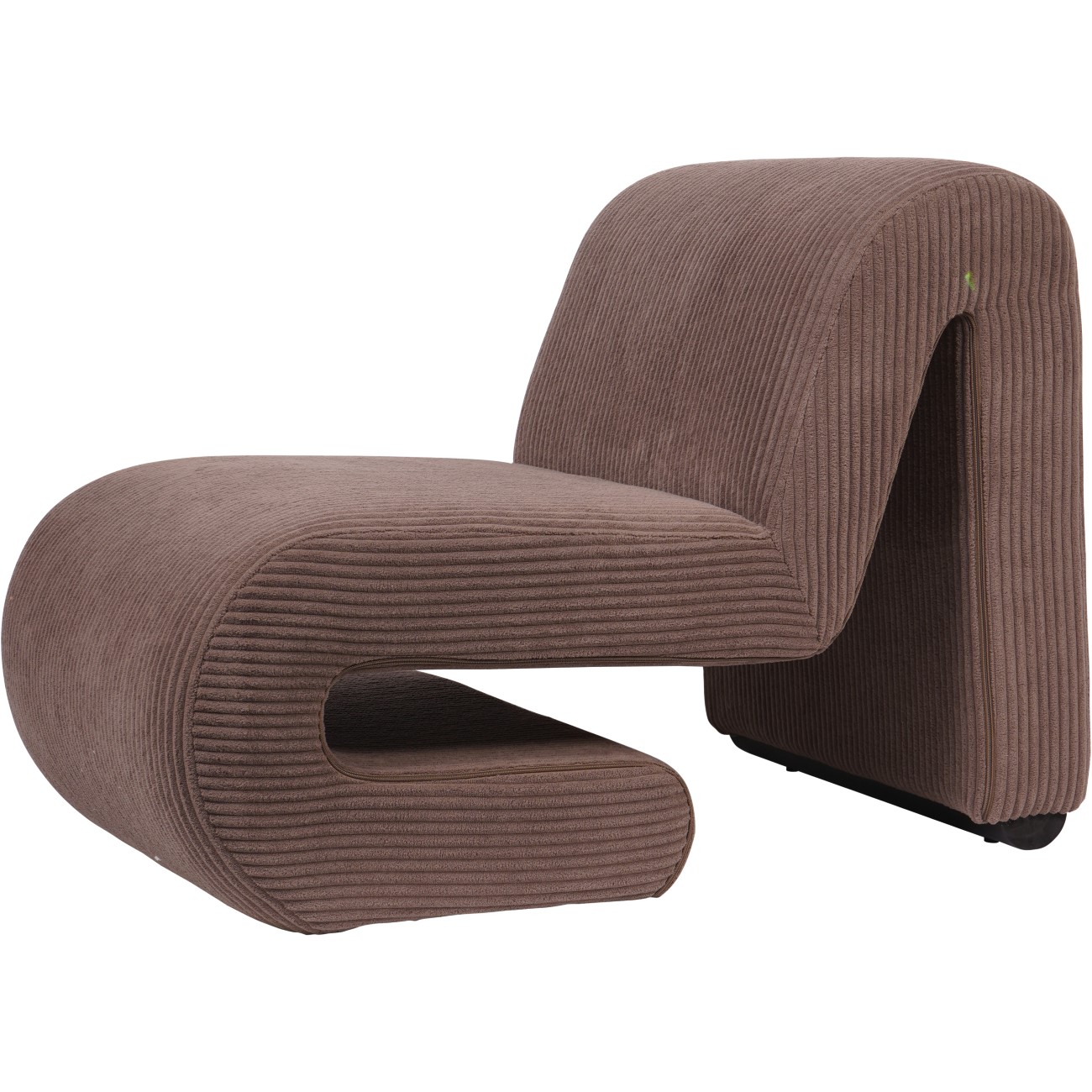 Ellis Chair Mid Brown Corduroy thumbnail