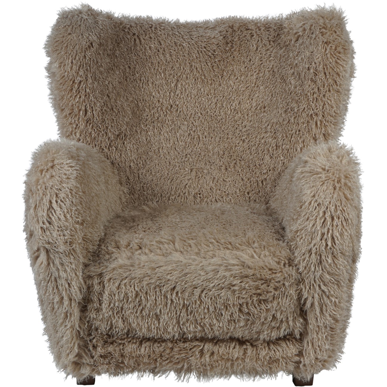 Wallace Faux Sheepskin Armchair Chair