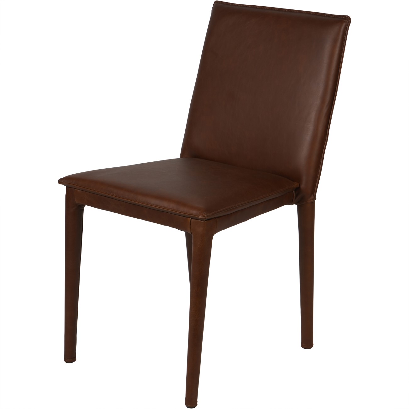Barnes Leather Dining Chair thumbnail