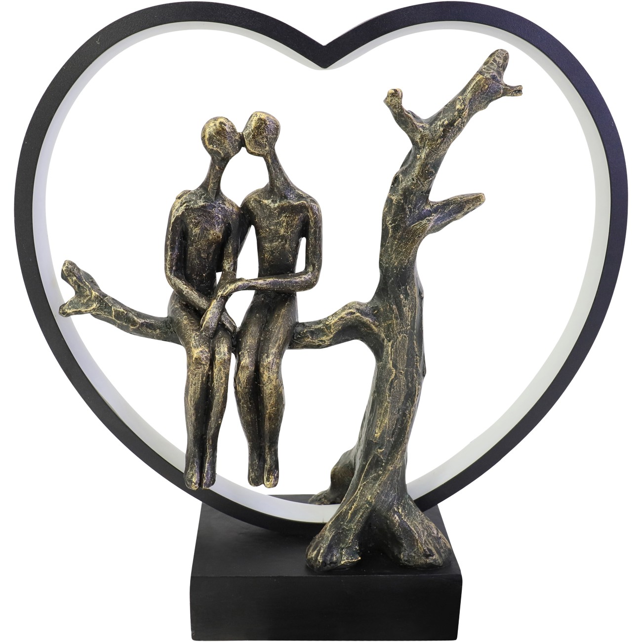 Lovers on Branch Light Sculpture LED USB
