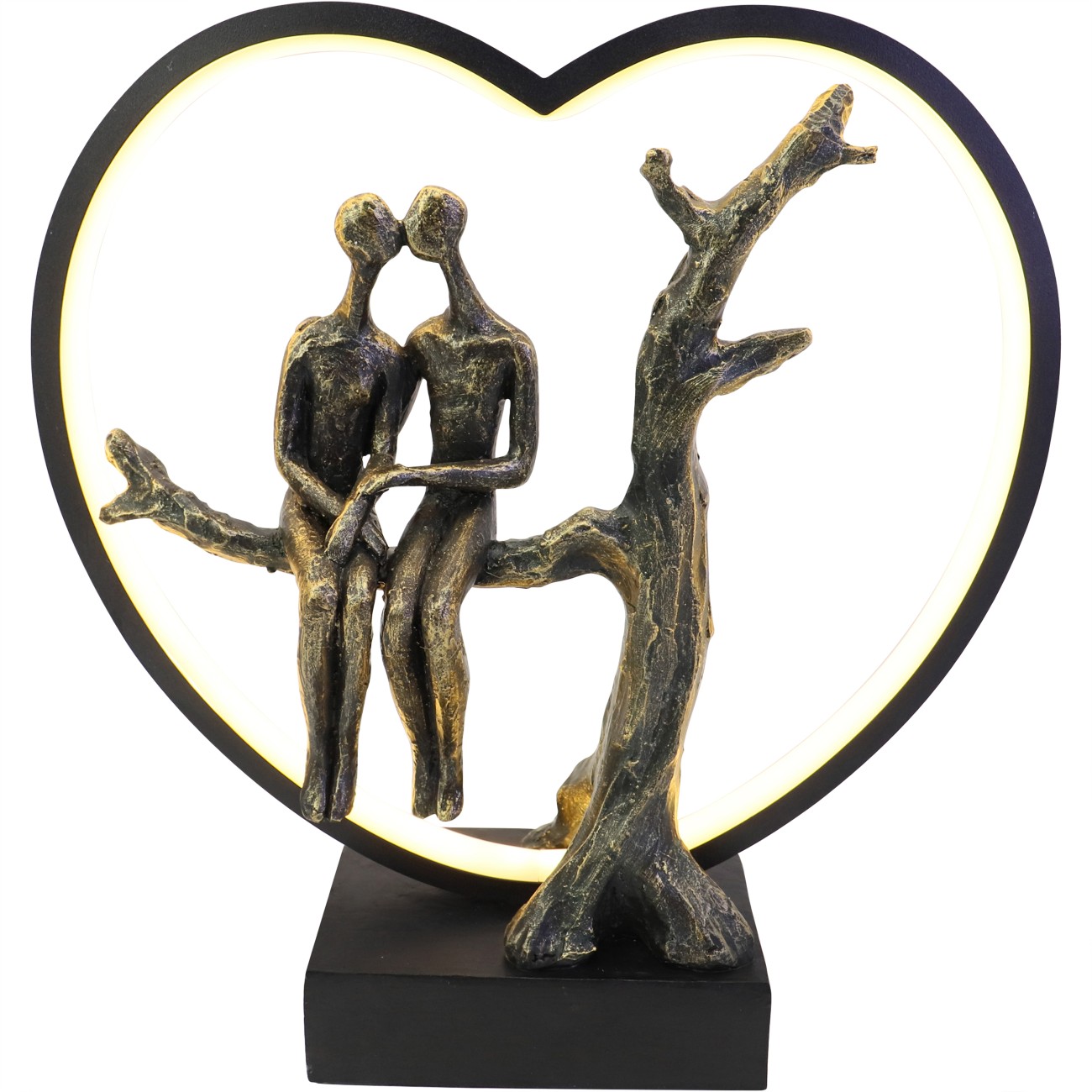 Lovers on Branch Light Sculpture LED USB