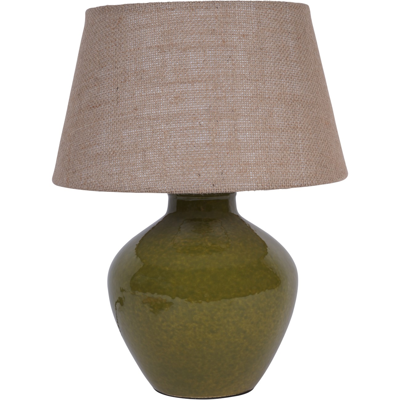 Aubrey Green Ceramic Table Lamp Small E27 60W hover image