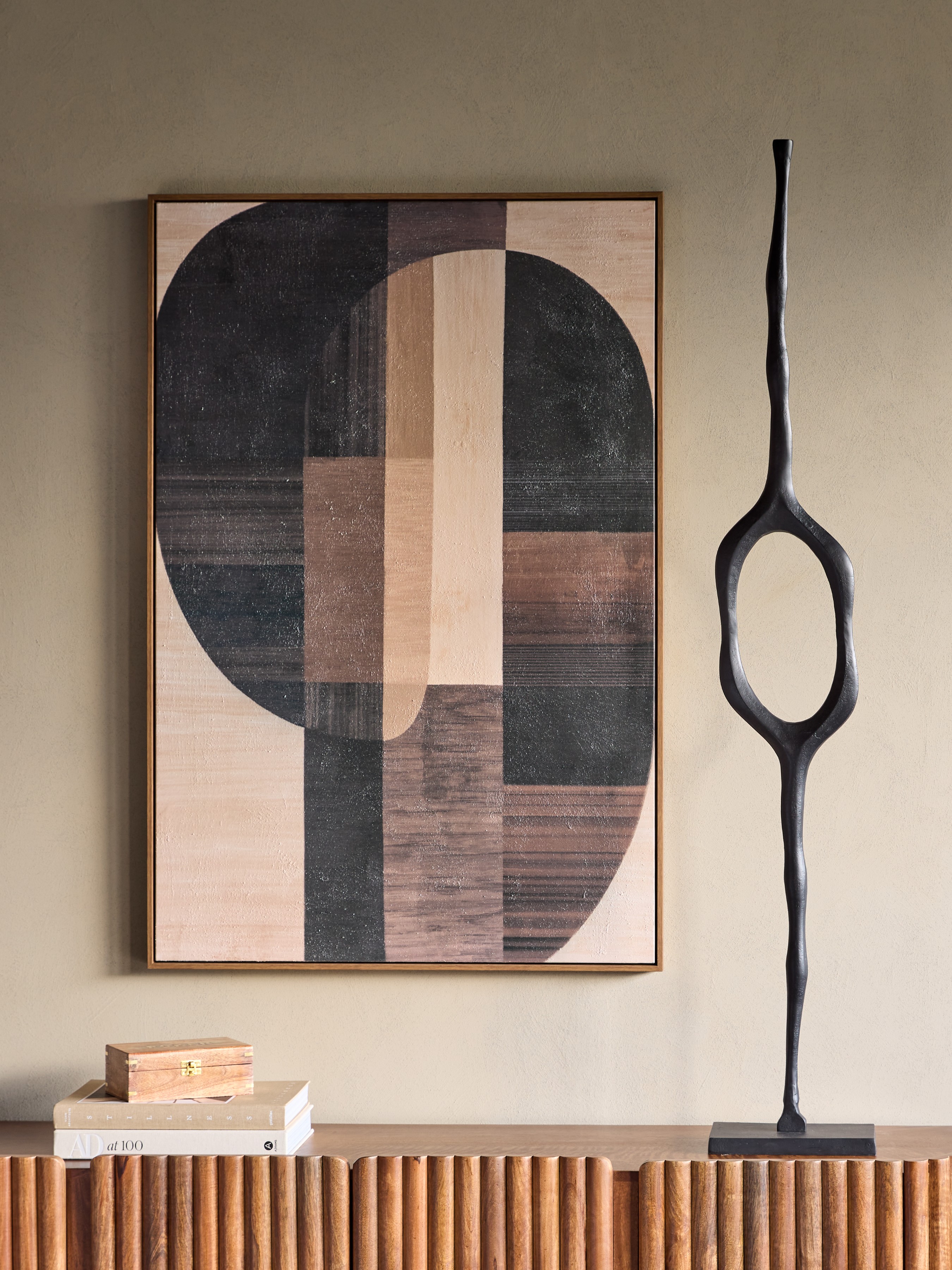 Woodbridge Aluminium Abstract Sculpture Large hover image