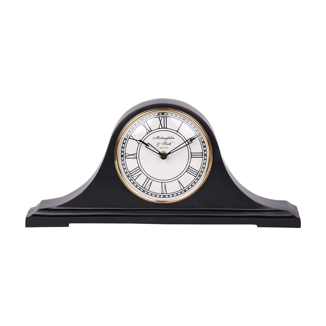 Retro Black Carriage Clock hover image
