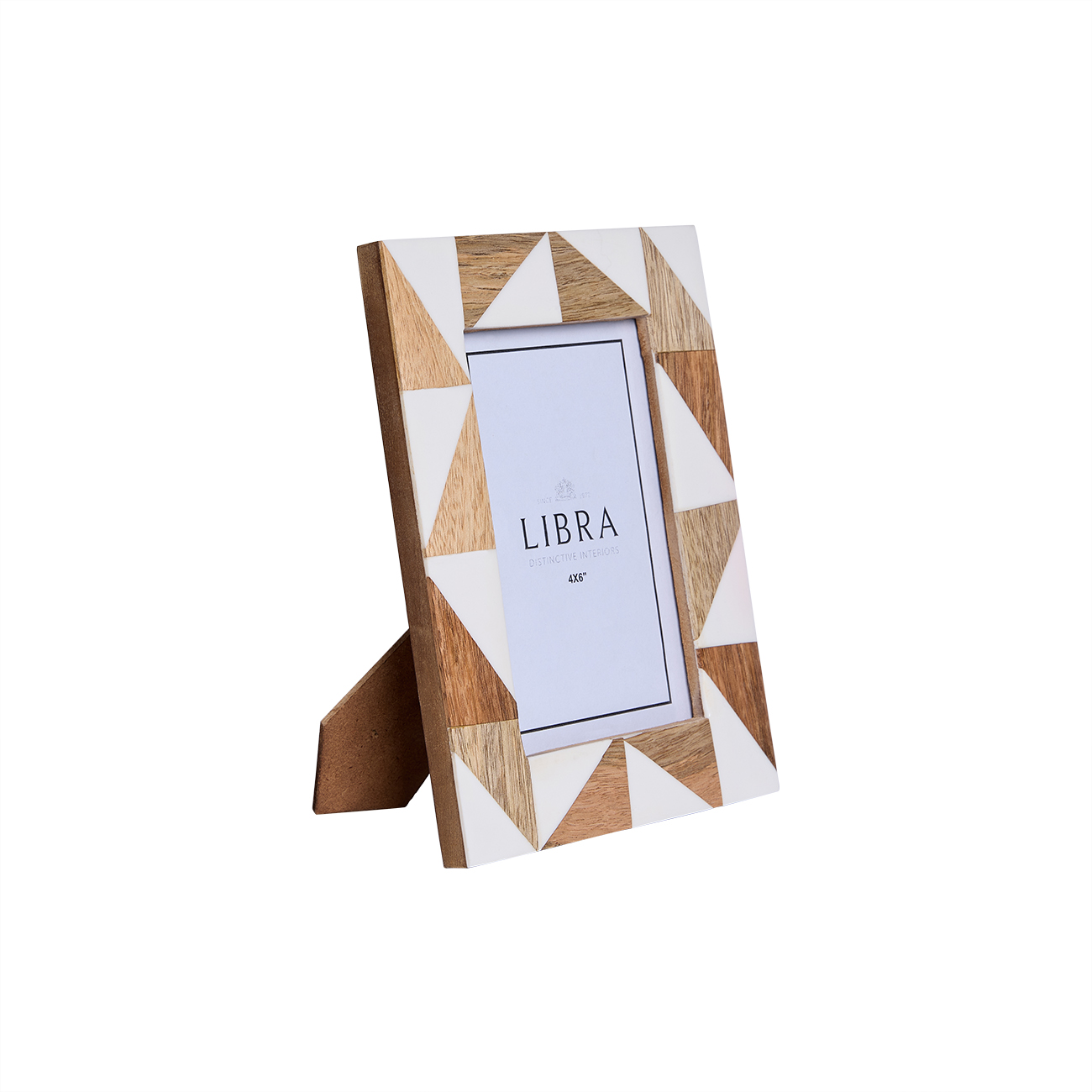 Geometric Resin Photo Frame 4×6 hover image