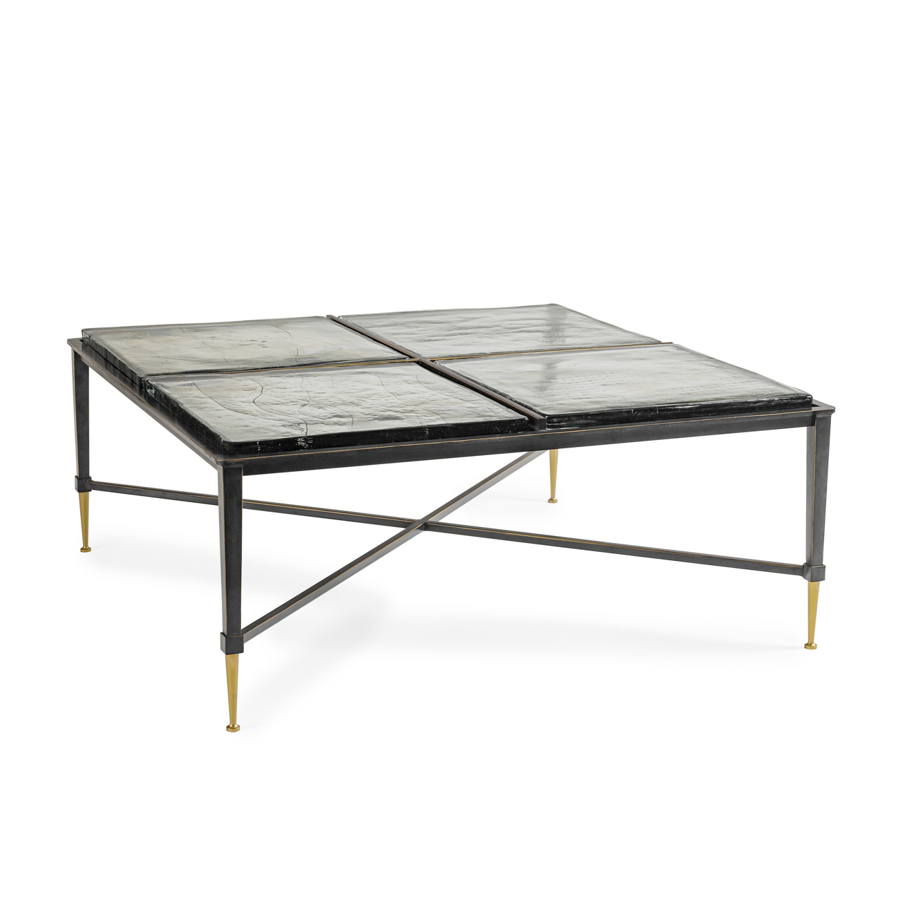 Stella Square Glass Coffee Side Table