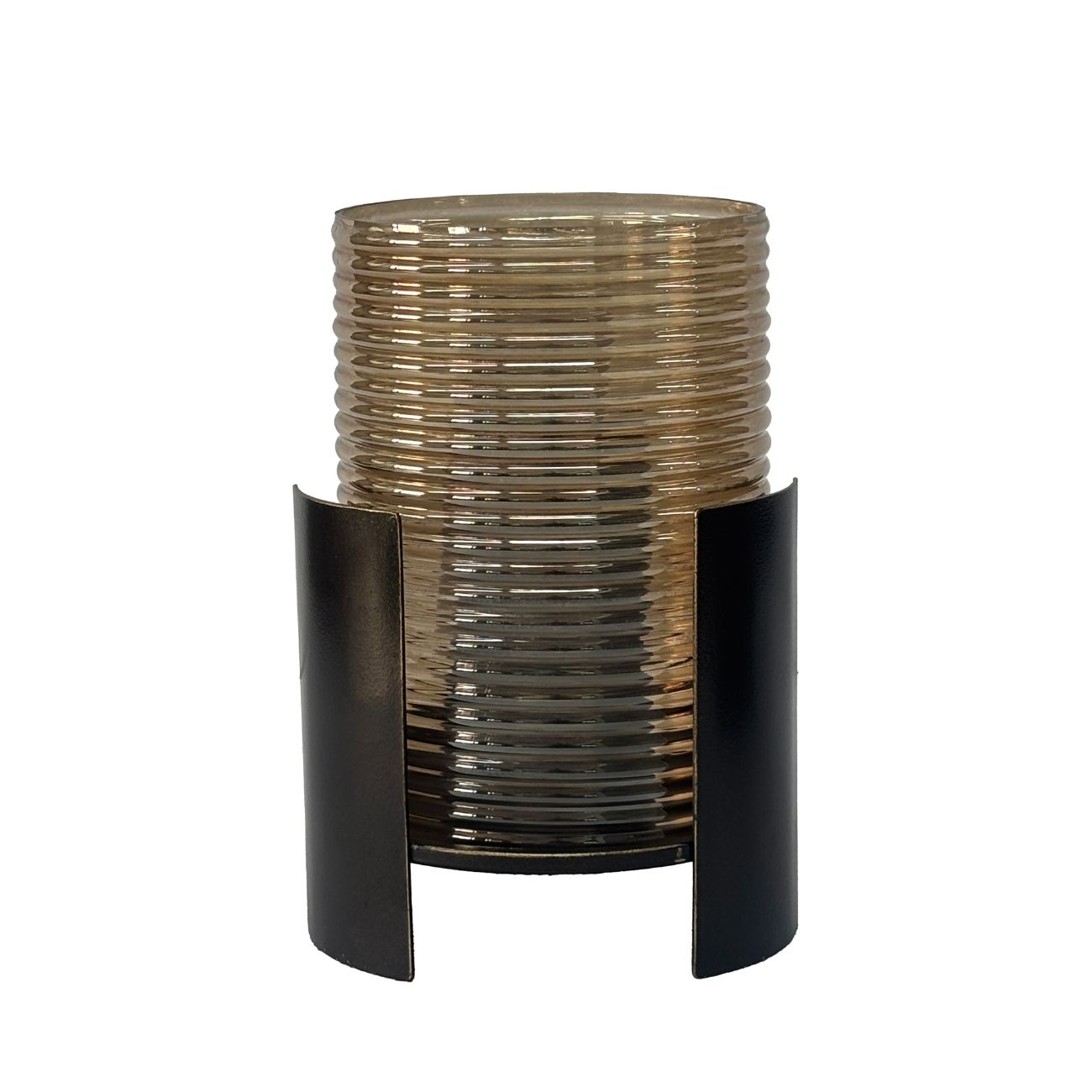 Belvedere Black Ribbed Hurricane S