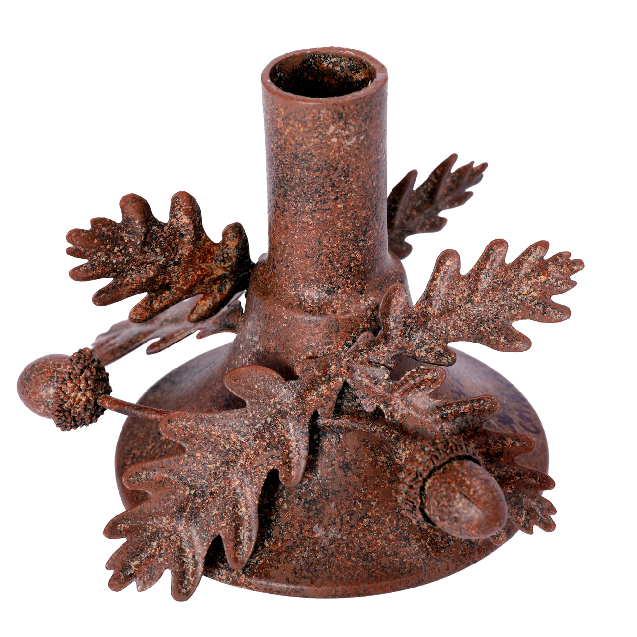 *Laura Ashley Oak Leaves and Acorn Candleholder