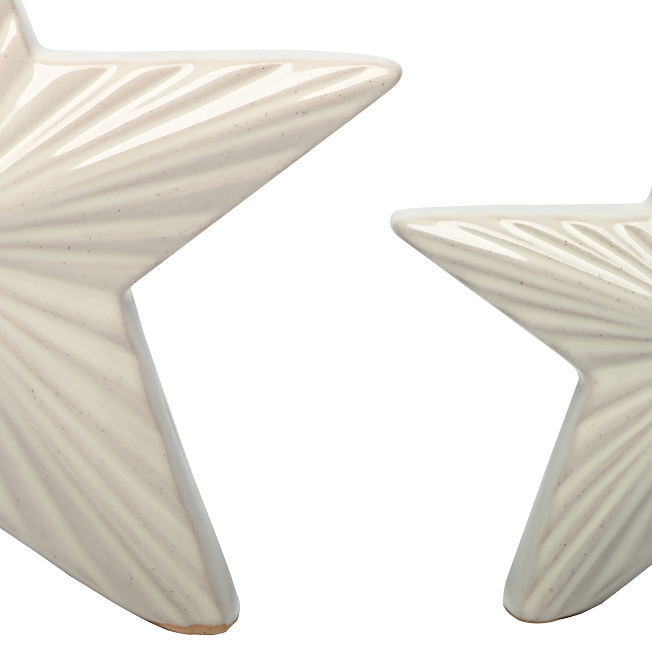 *Laura Ashley Set of 2 Ceramic Stars hover image