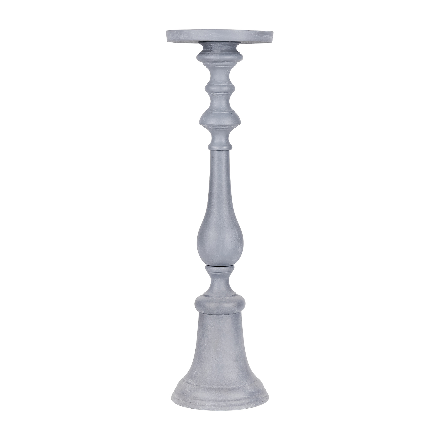 Van Dyk Grey Stonewash Pillar Holder Small hover image