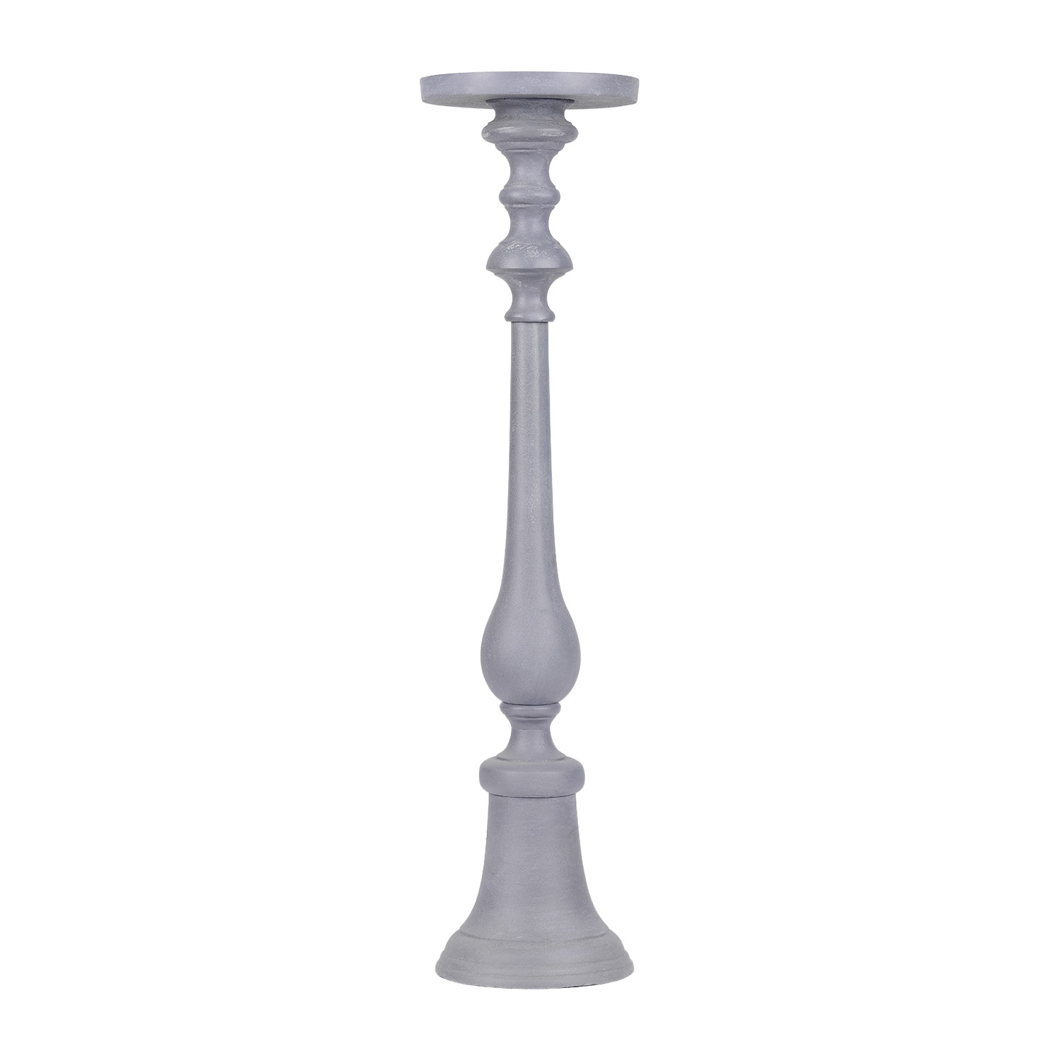 Van Dyk Grey Stonewash Pillar Holder Large