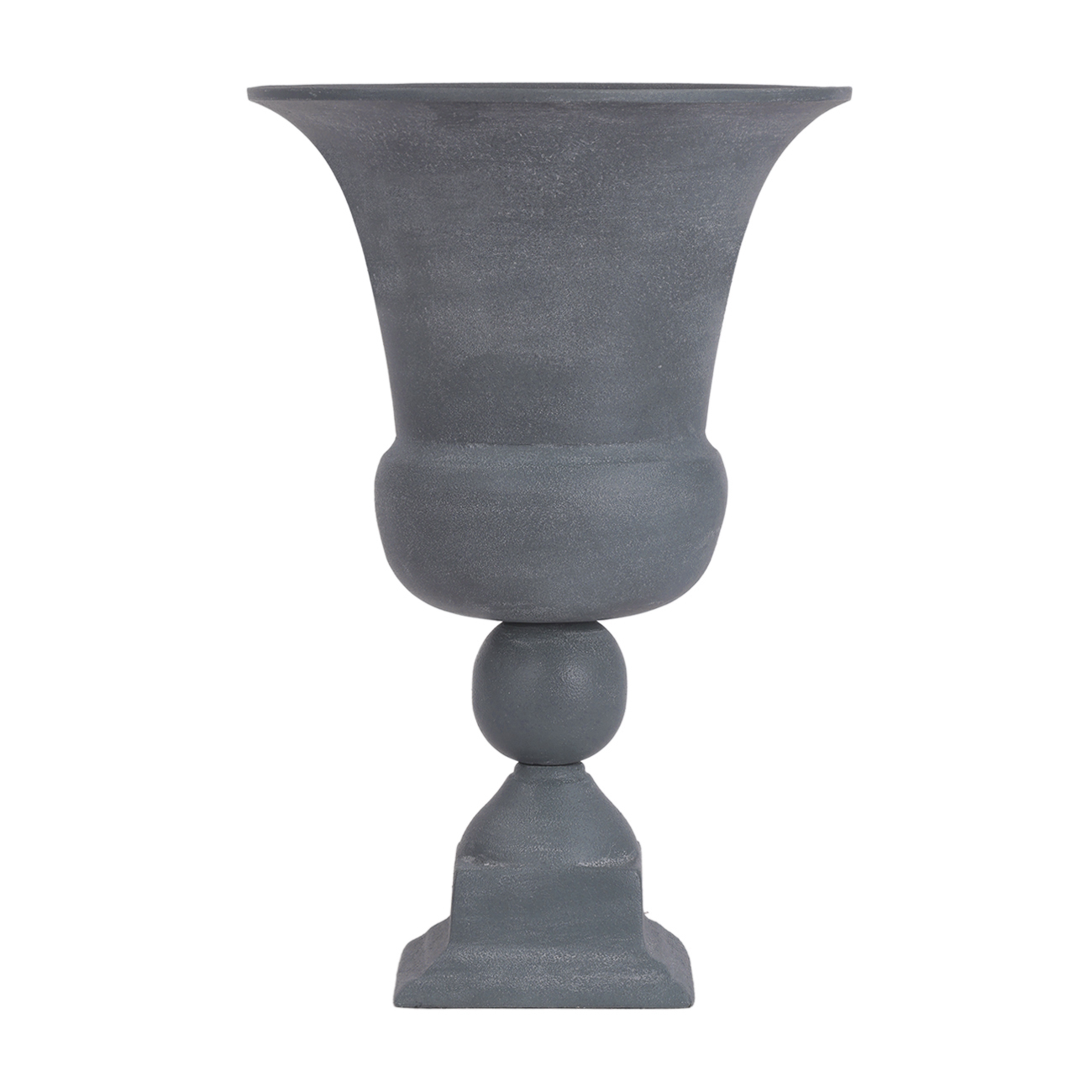 Van Dyk Tall Grey Stonewash Urn Medium