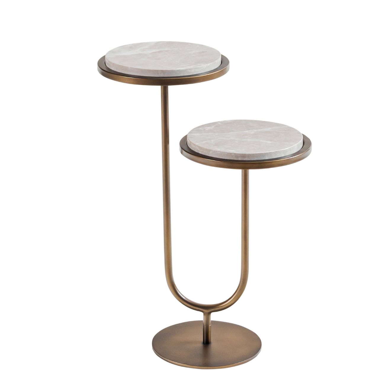 Marco Accent Table Grey Emperador