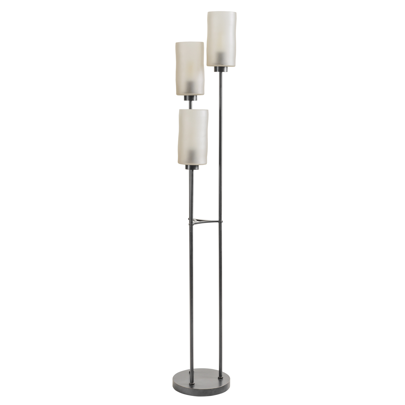 Trivia 3 Light Floor Glass Lamp