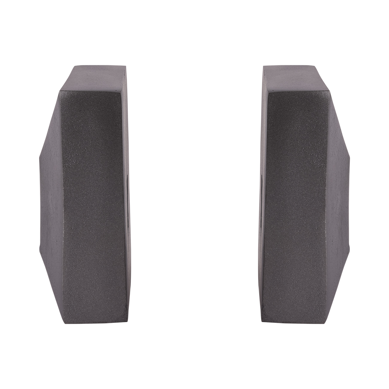 Geo Antique Lead Aluminium Set of 2 Bookends