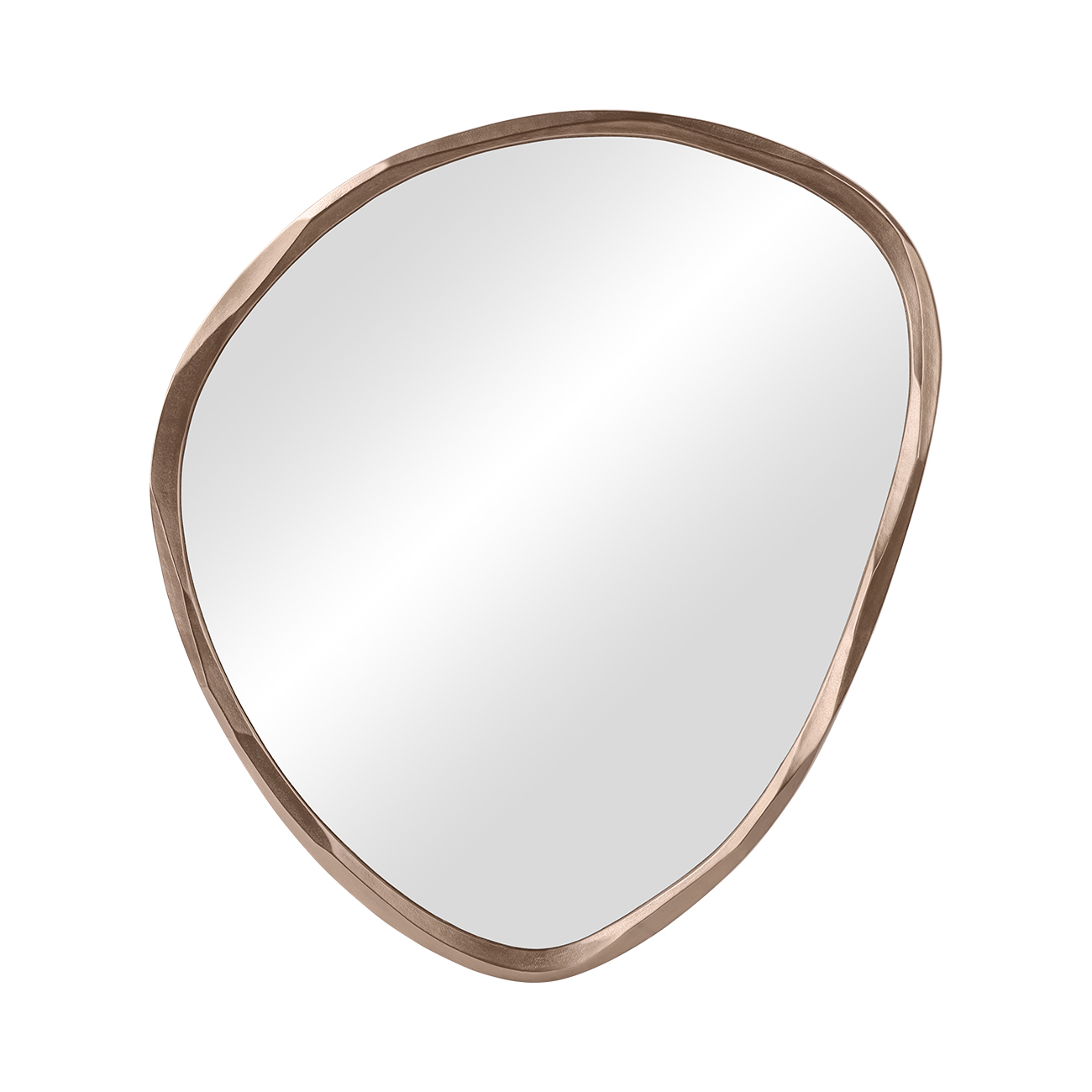 Telby  Antique Brass Aluminium Mirror 130x100cm hover image