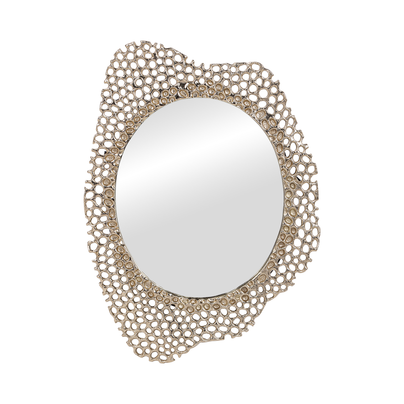 Miel Cast Aluminium Mirror Medium hover image