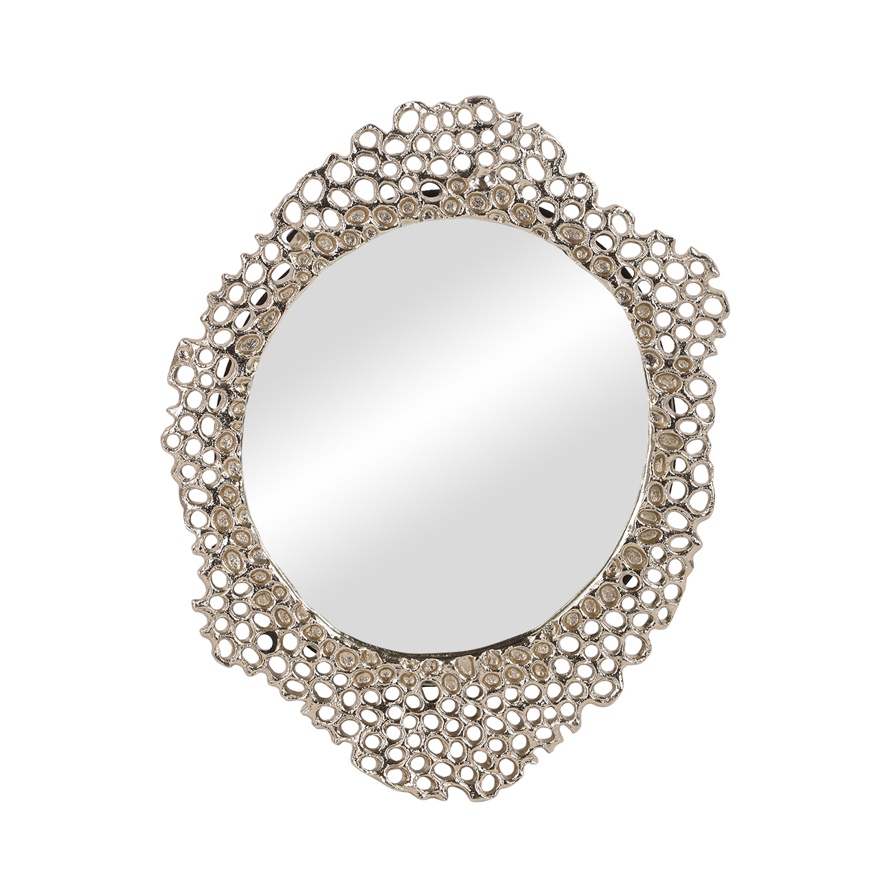 Miel Cast Aluminium Mirror Small hover image