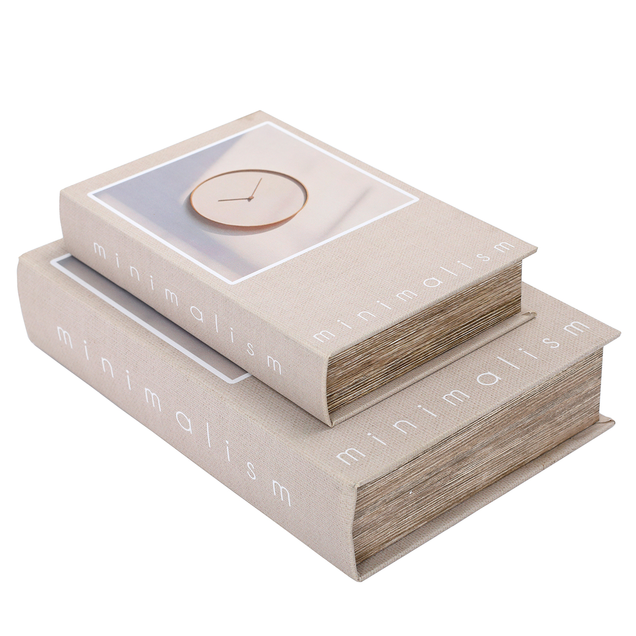 Minimalism Set of 2 Book Boxes