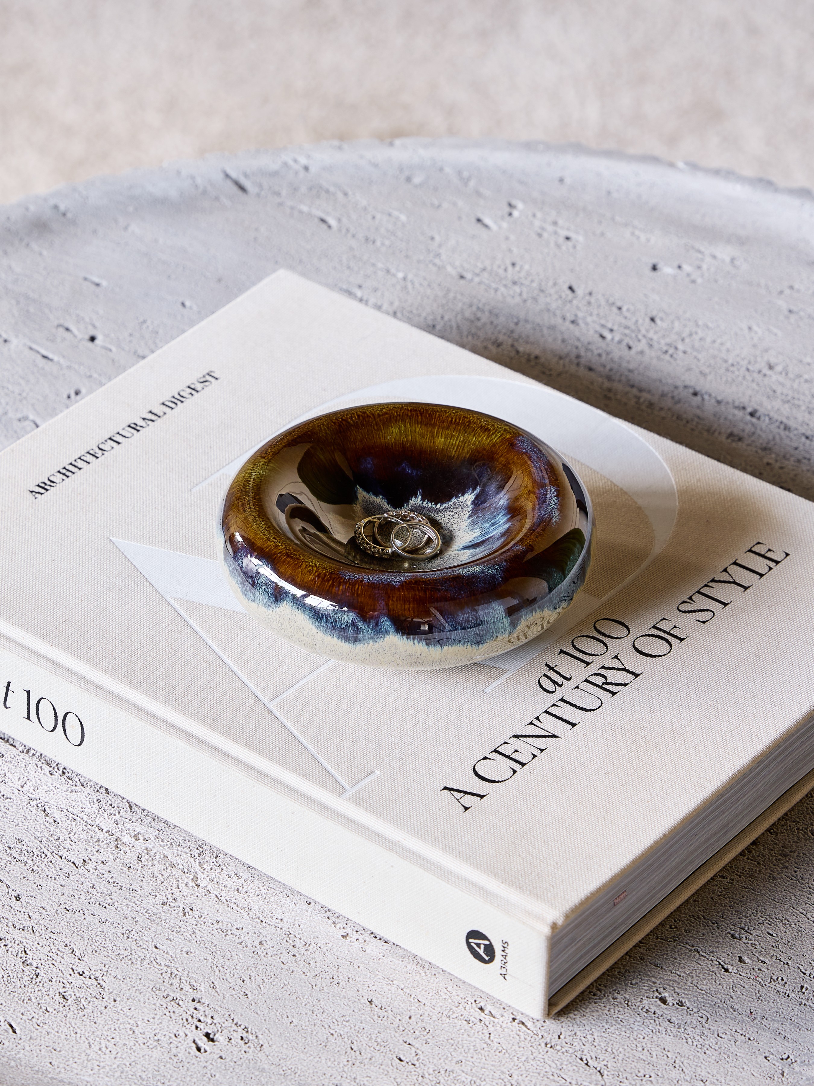 Medway Blue Reactive Glaze Stoneware Bowl hover image