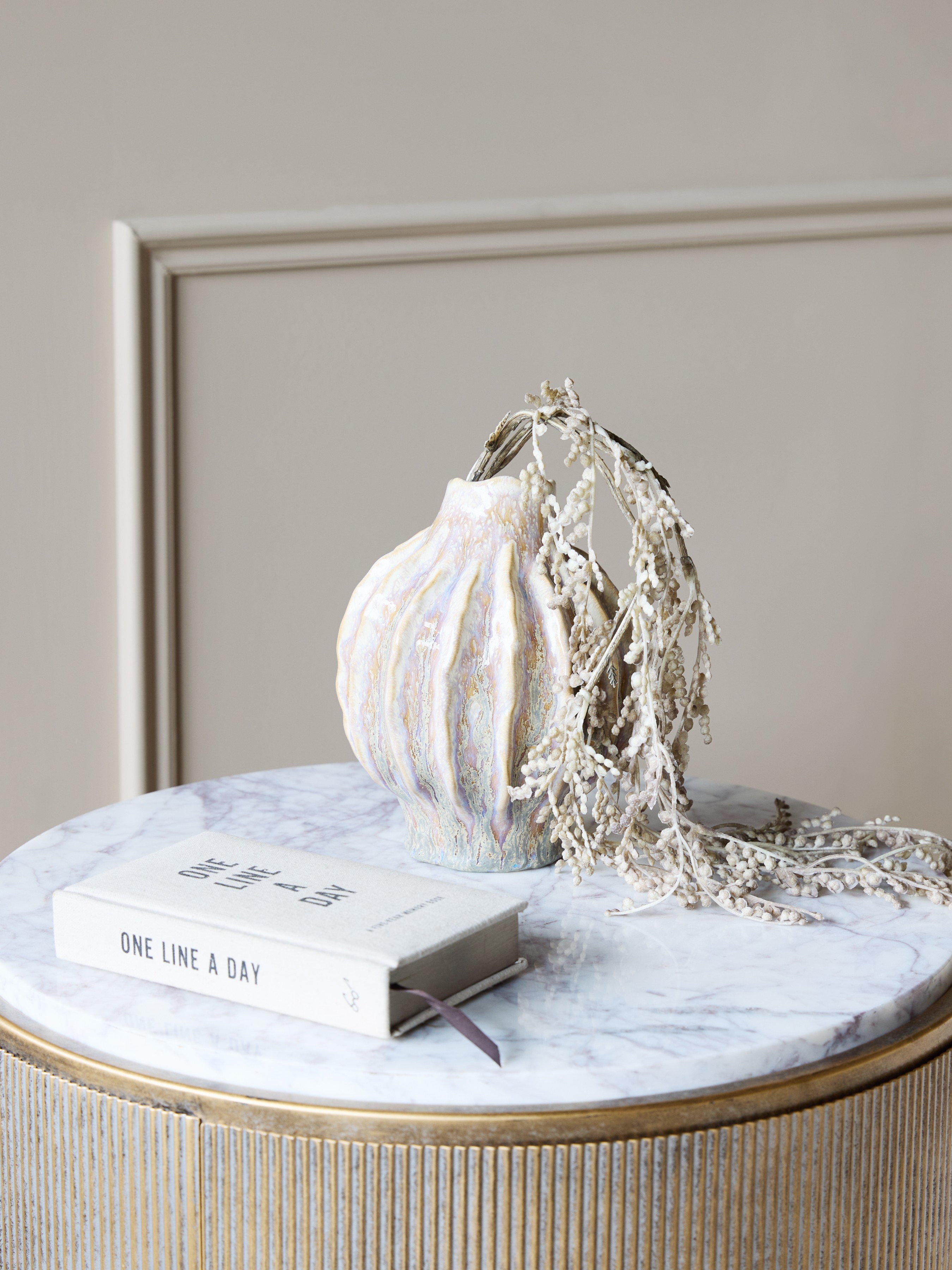 Colston Reactive Glaze Vase Small hover image