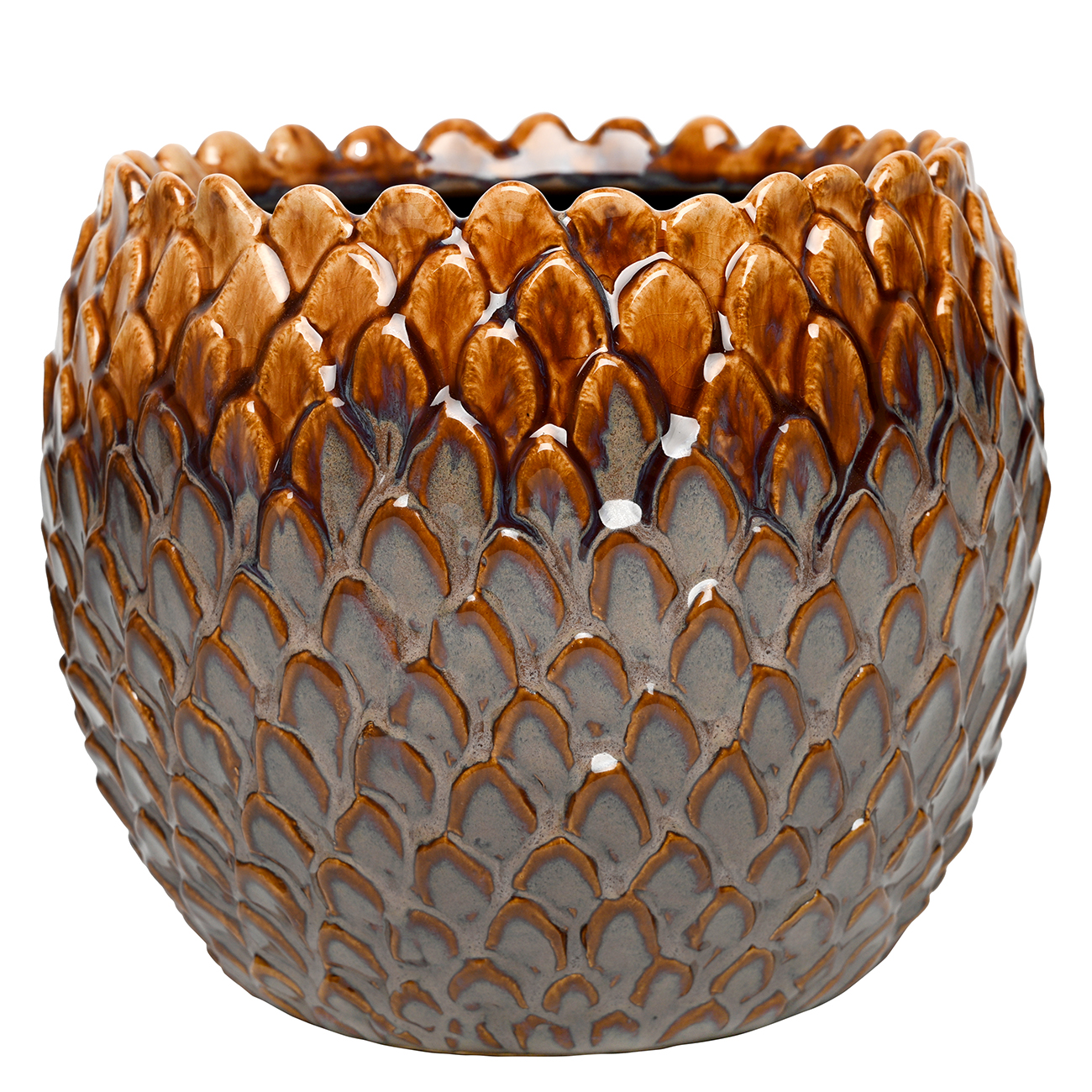 Pinecrest Planter Reactive Glaze Small