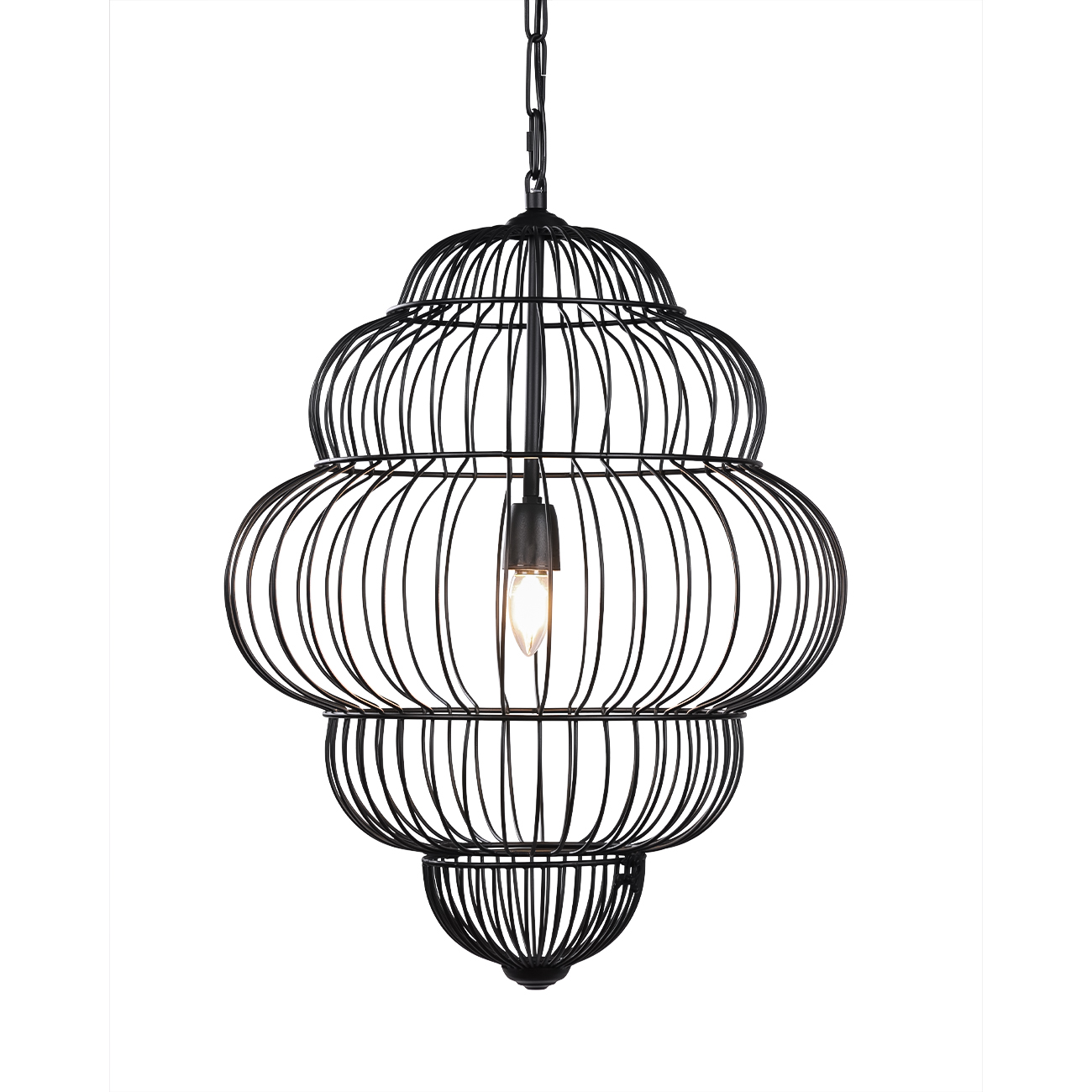 Mira Tiered Cloud Wire Pendant hover image