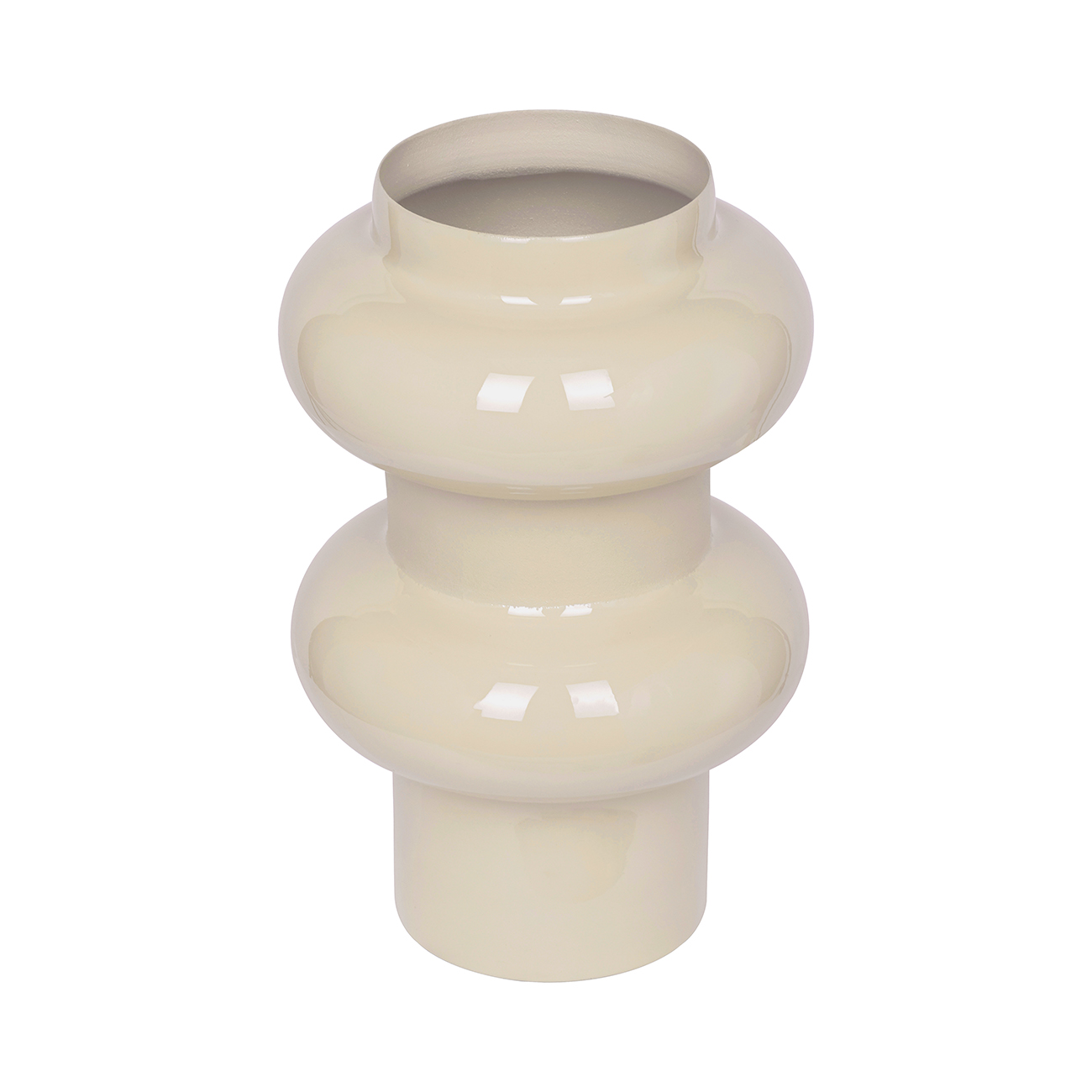 Ovolo Enamel Iron Vase Small