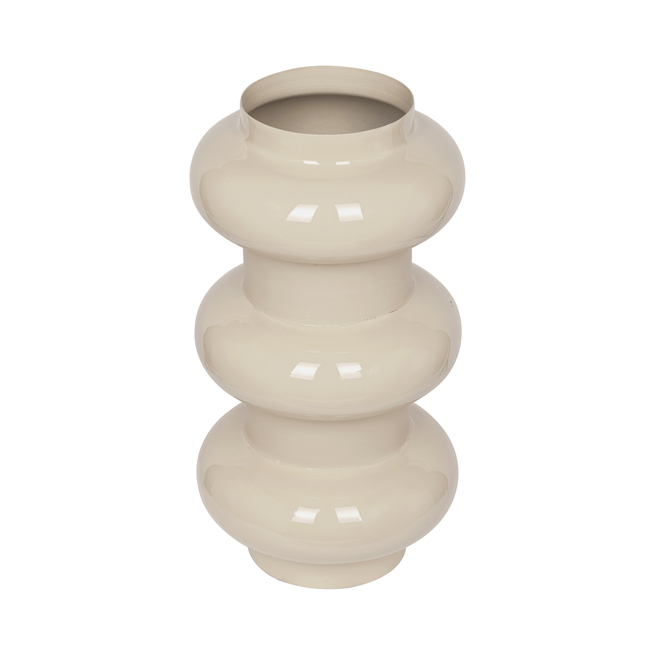 Ovolo Enamel Iron Vase Medium