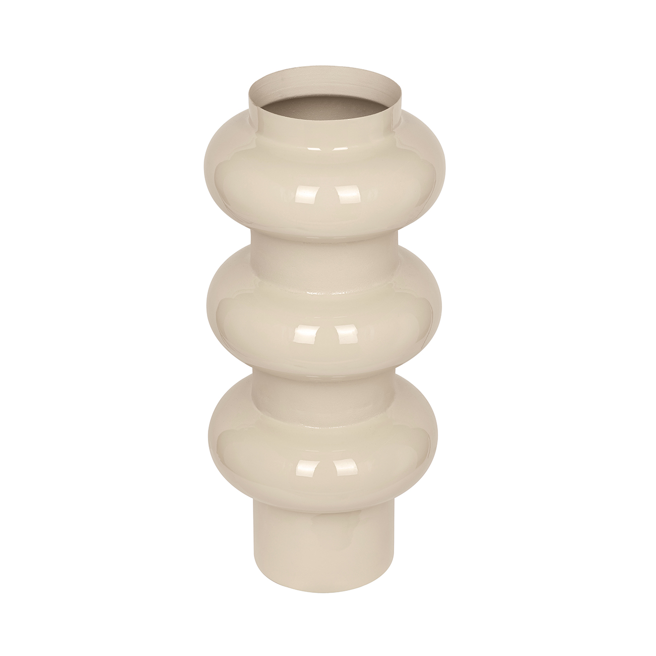 Ovolo Enamel Iron Vase Large