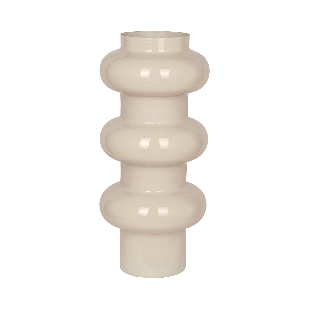 Ovolo Enamel Iron Vase Large hover image