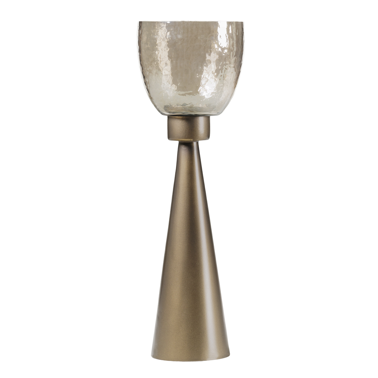 Southbourne Smoked Gold Hurricane Medium 42cm hover image